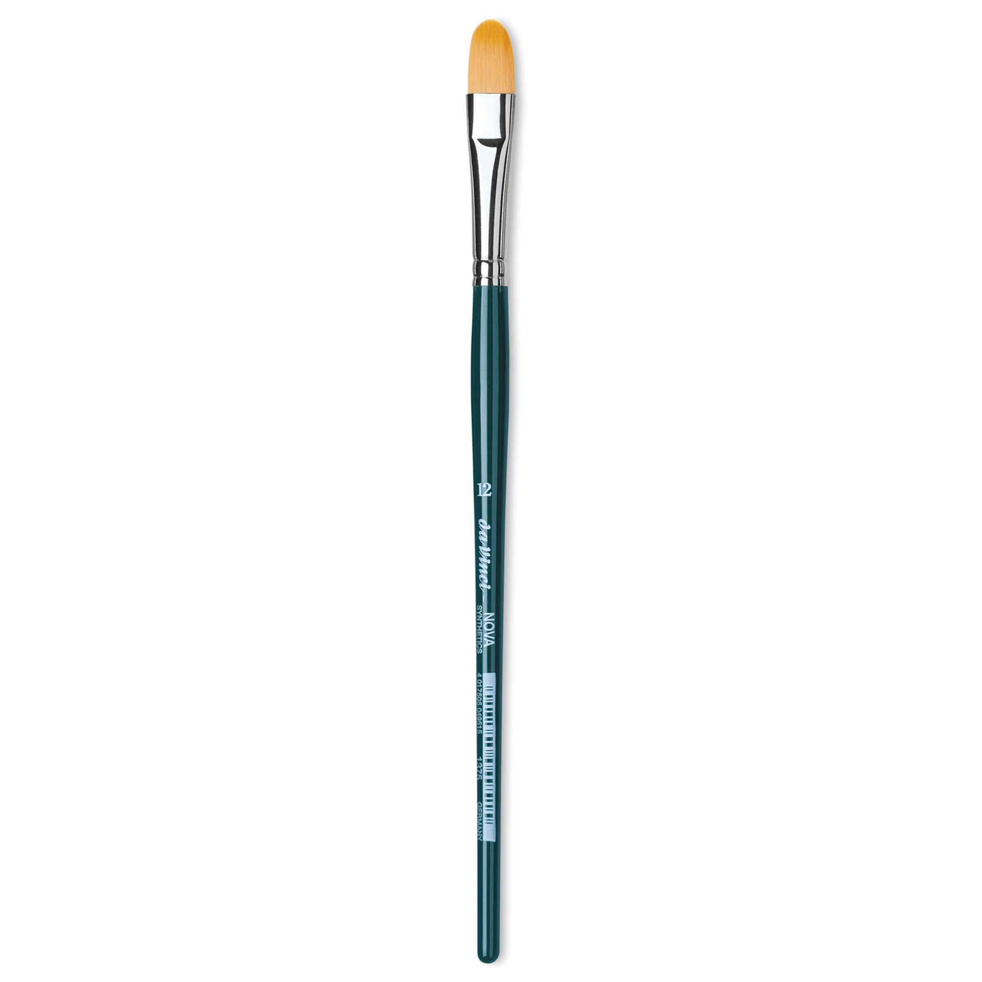 Da Vinci Nova Brush - Filbert, Short Handle, Size 12