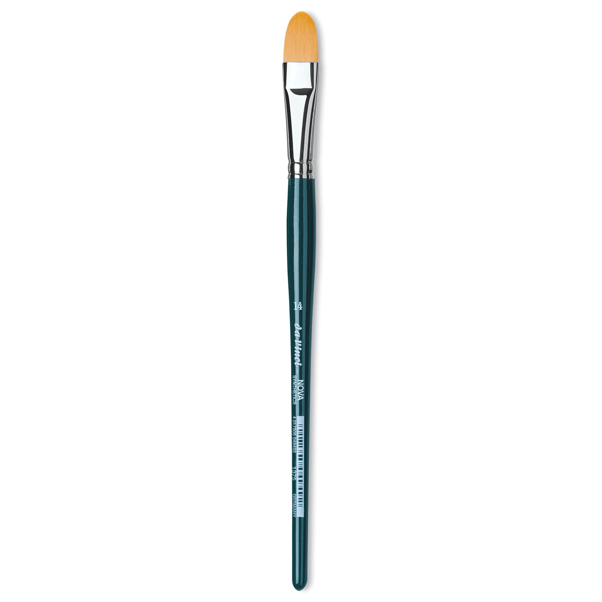 Da Vinci Nova Brush - Filbert, Short Handle, Size 14