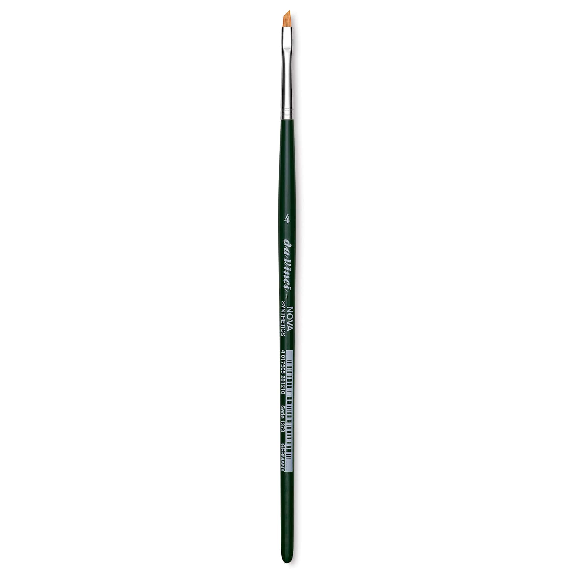 Da Vinci Nova Brush - Slant, Short Handle, Size 4