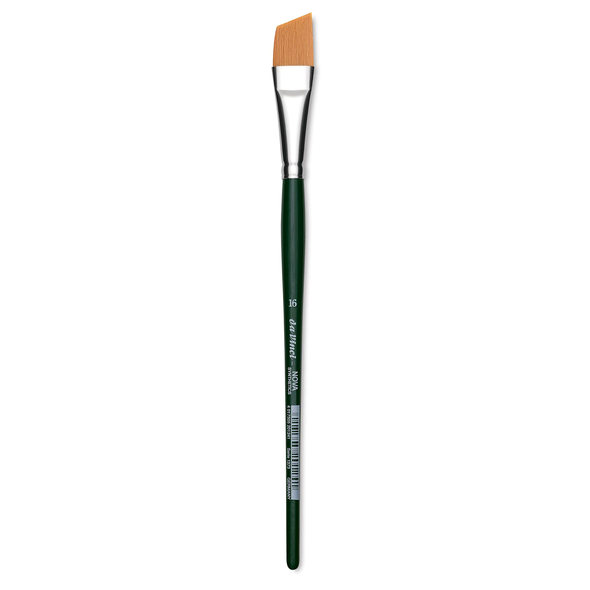 Da Vinci Nova Brush - Slant, Short Handle, Size 16