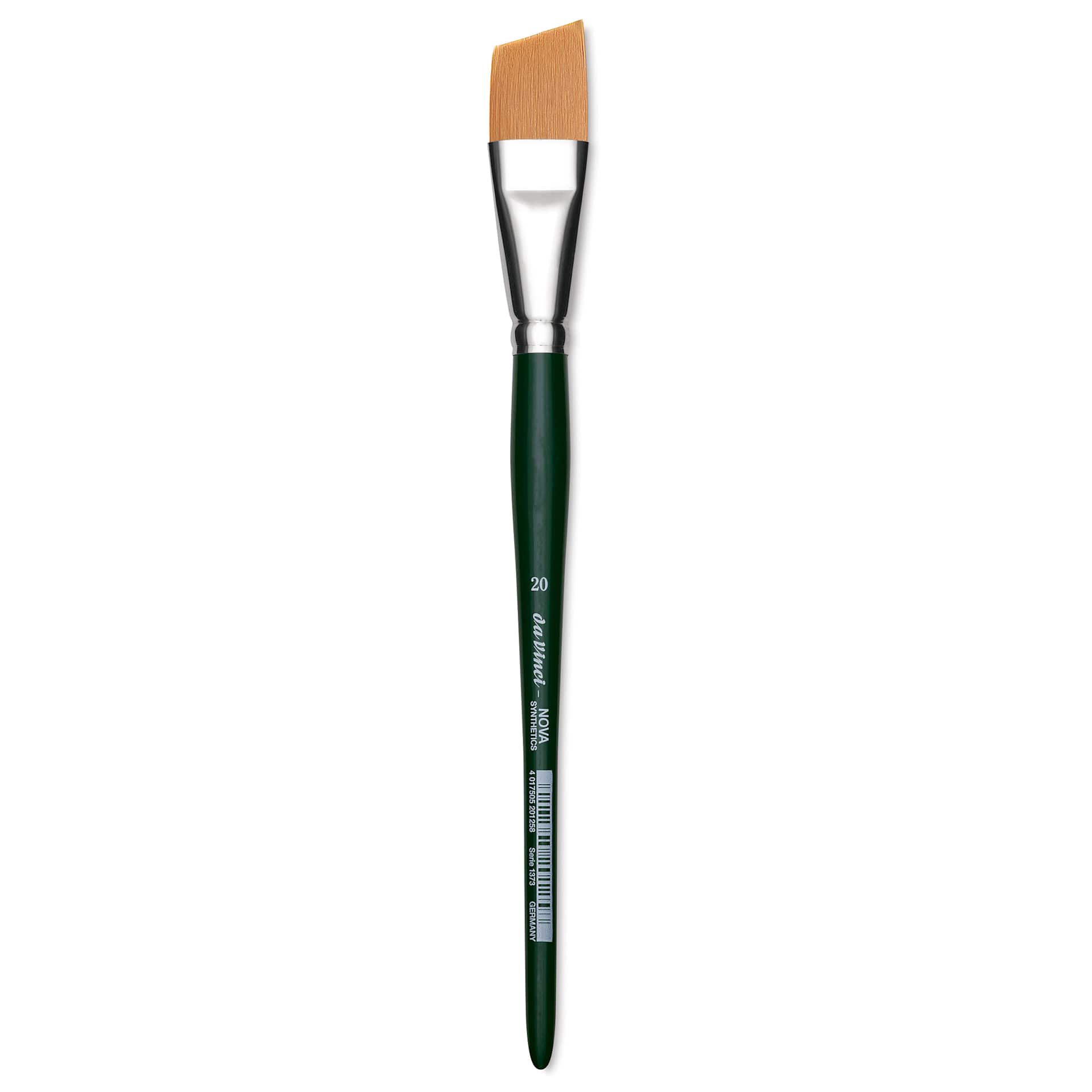 Da Vinci Nova Brush - Slant, Short Handle, Size 20