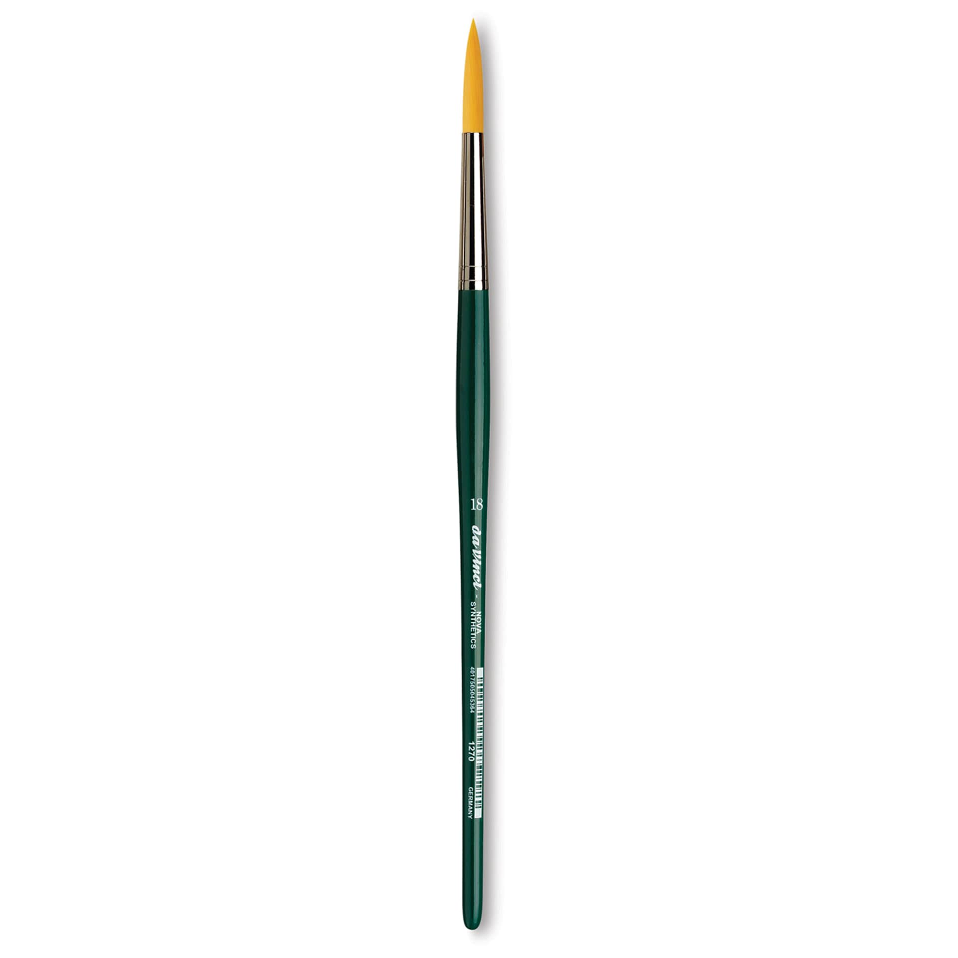 Da Vinci Nova Brush - Liner, Short Handle, Size 18