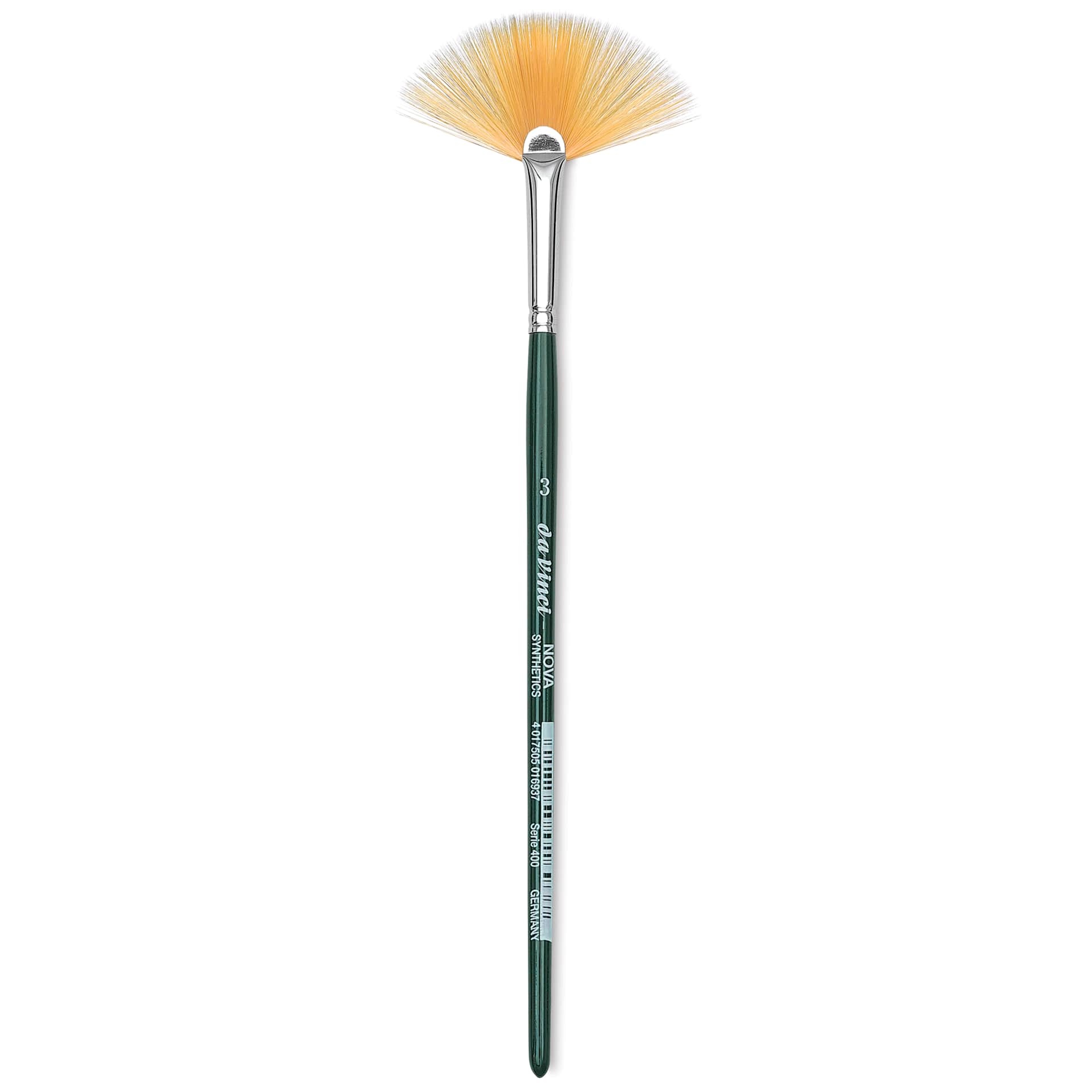 Da Vinci Nova Brush - Fan, Short Handle, Size 3