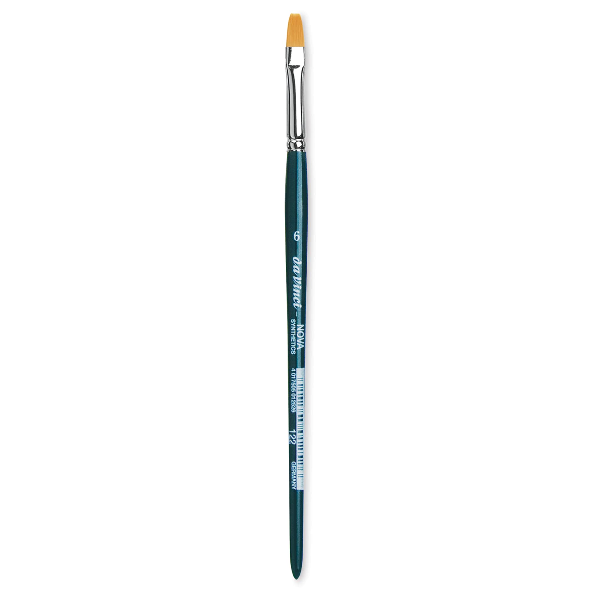 Da Vinci Nova Brush - Bright, Short Handle, Size 6