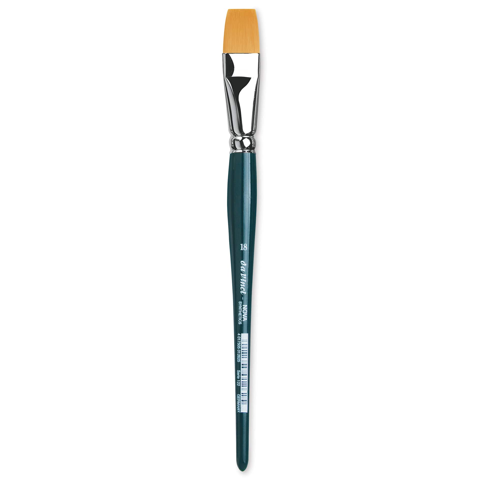 Da Vinci Nova Brush - Bright, Short Handle, Size 18