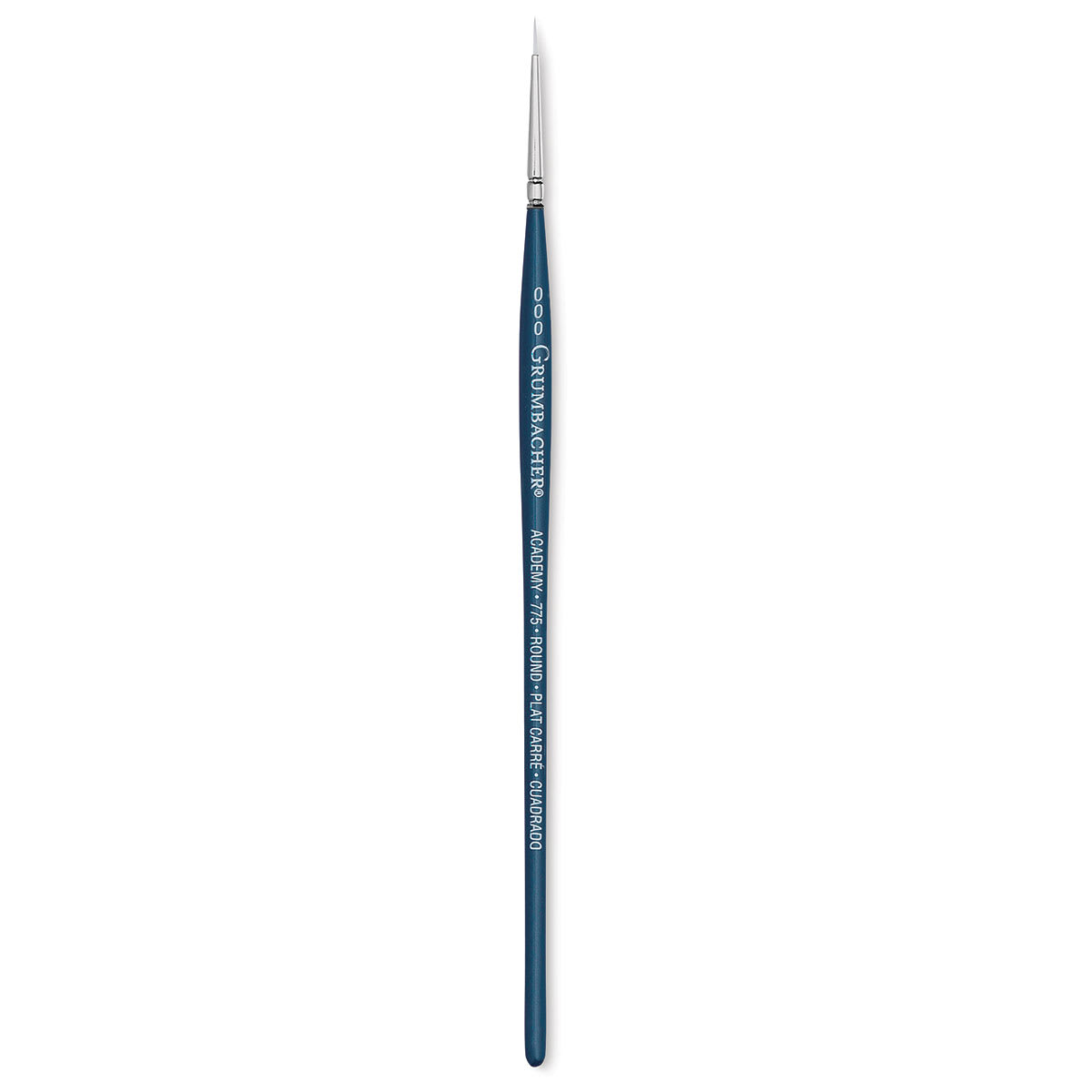 Grumbacher Academy Watercolor Brush - Round, Size 3/0