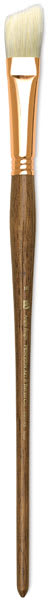 Refine Series 5400 Natural Bristle Brushes - Angle Bright Brush shown upright