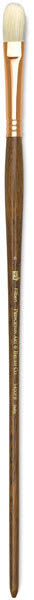 Refine Series 5400 Natural Bristle Brushes - Filbert Brush shown upright