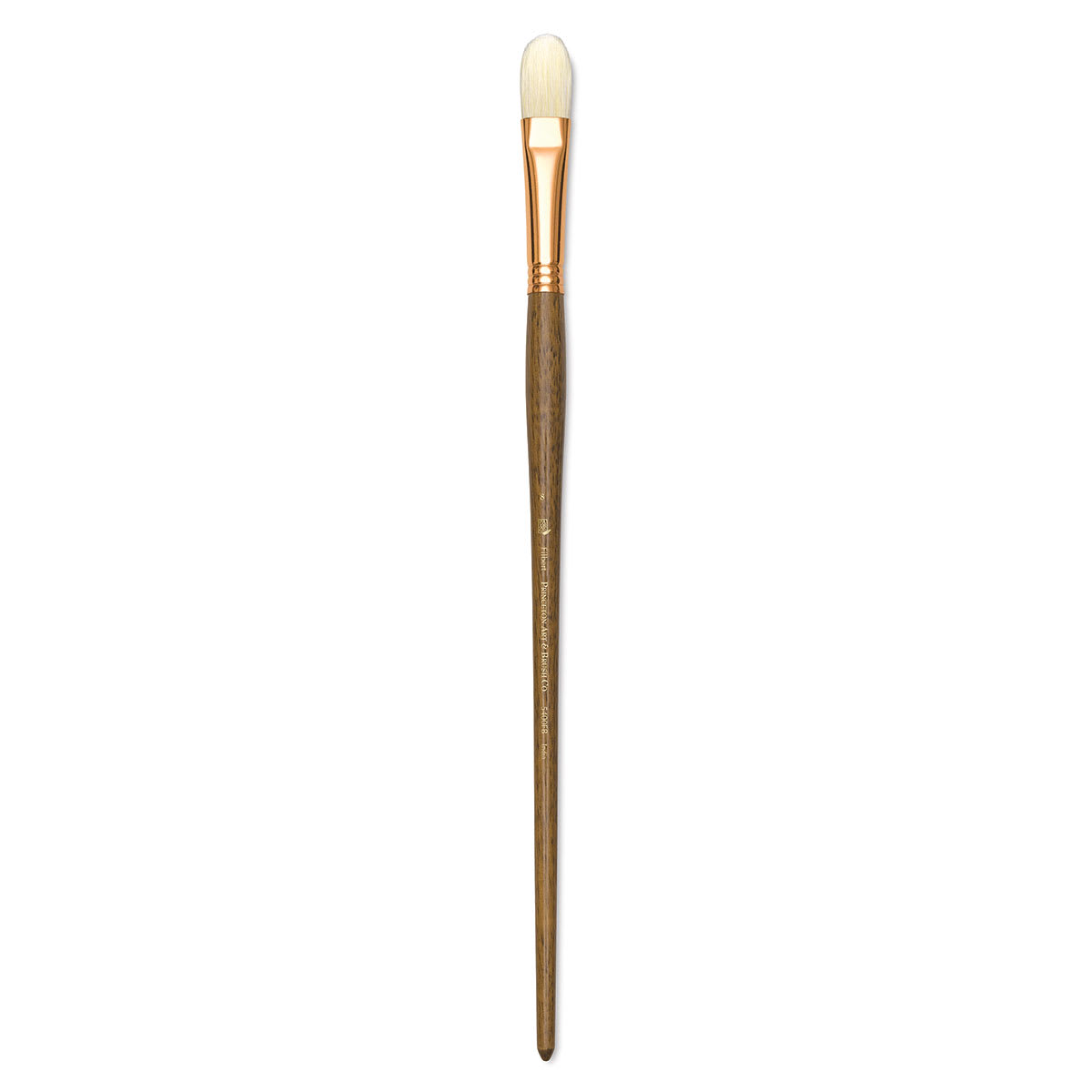 Princeton Best Natural Bristle Brush - Filbert, Long Handle, Size 8