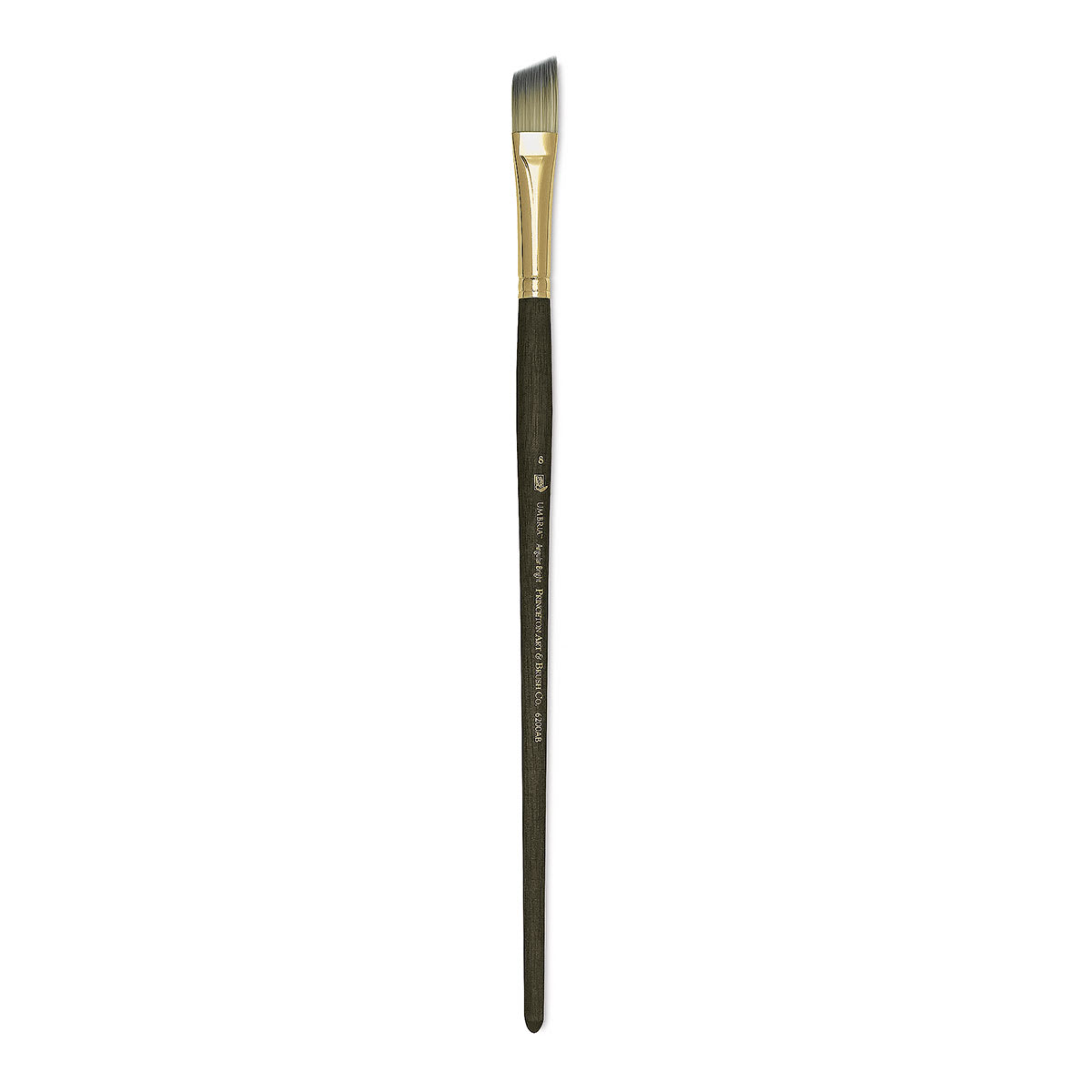 Princeton Umbria Brush - Angular Bright, Long Handle, Size 8