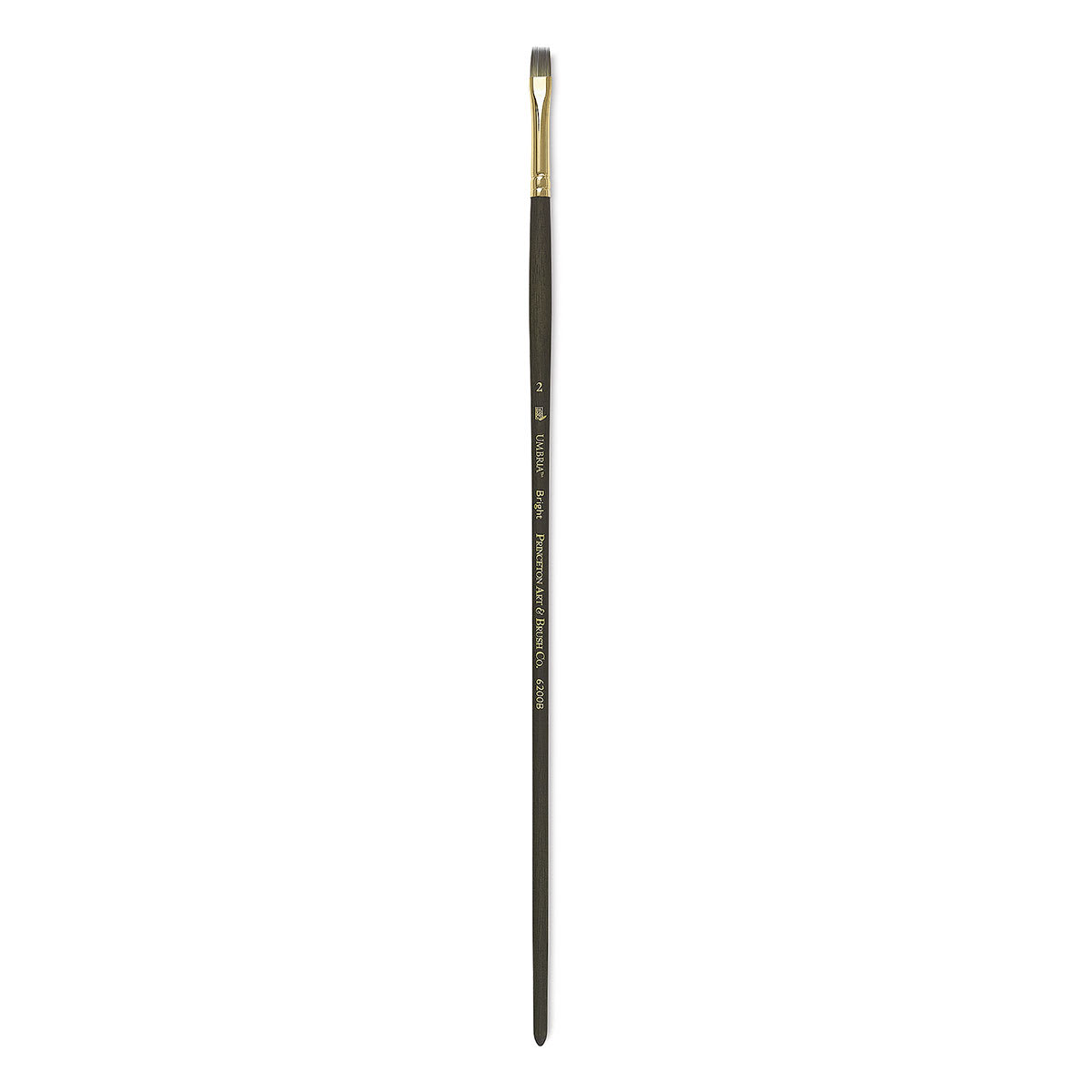 Princeton Umbria Brush - Bright, Long Handle, Size 2