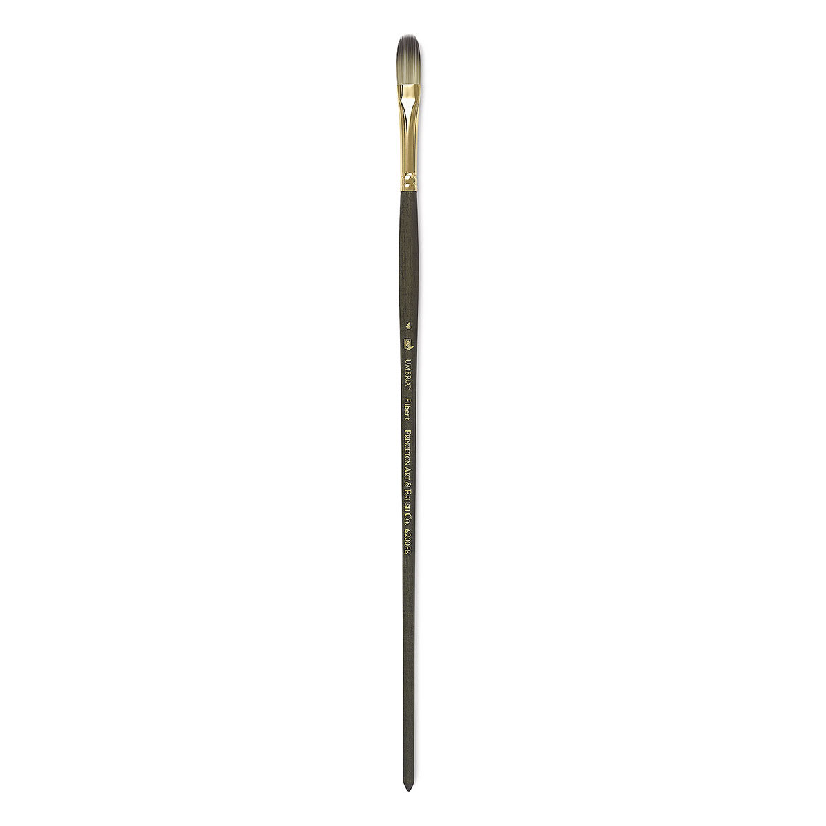 Princeton Umbria Brush - Filbert, Long Handle, Size 4