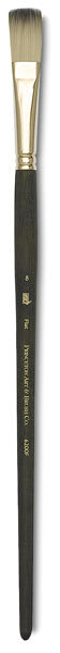 Princeton Umbria Brush - Flat, Long Handle, Size 8