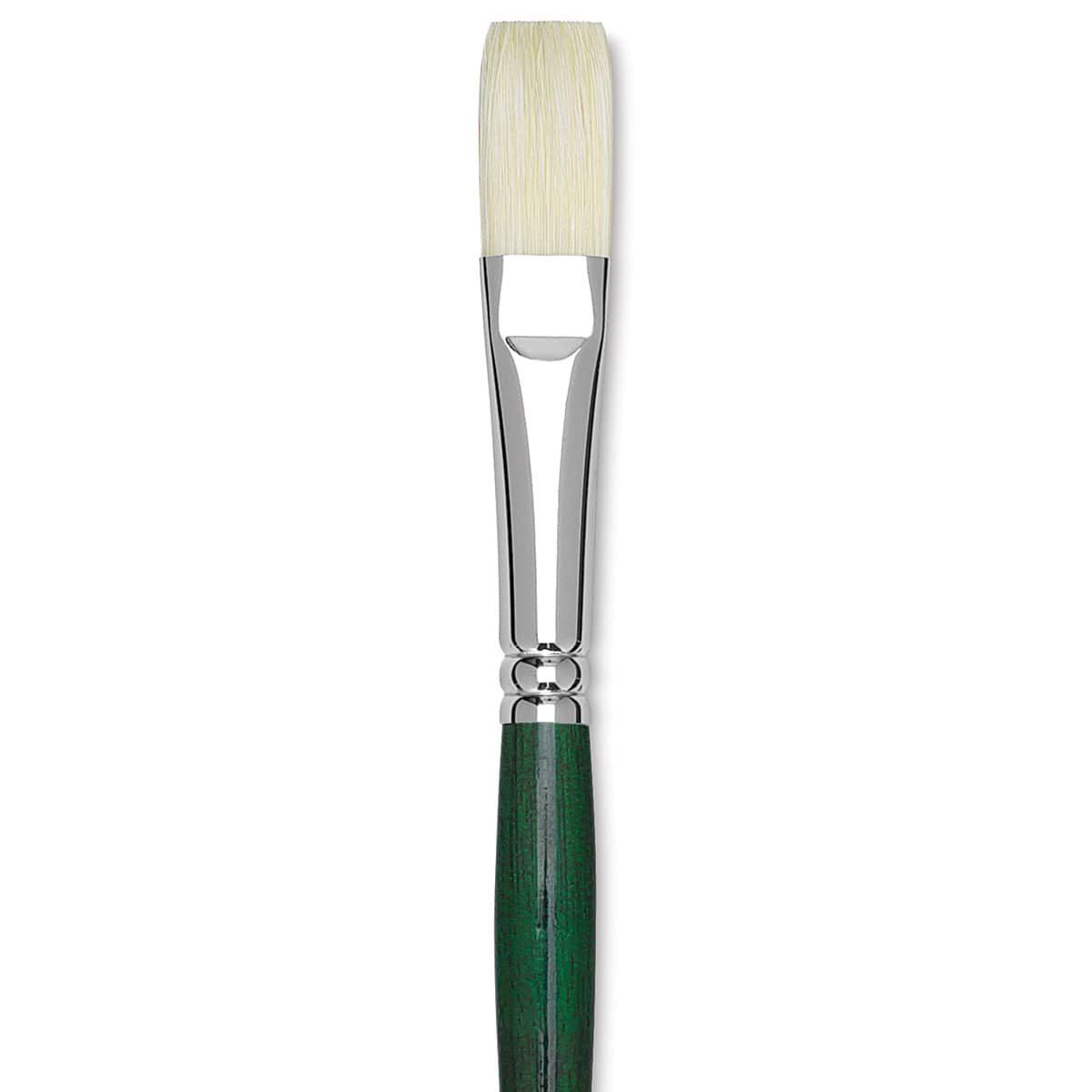 Grumbacher Gainsborough Brush - Flat, Long Handle, Size 8