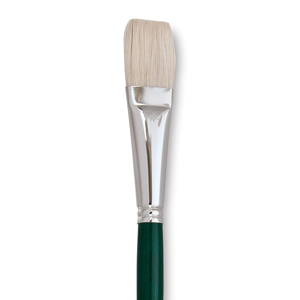 Grumbacher Gainsborough Brush - Flat, Long Handle, Size 12
