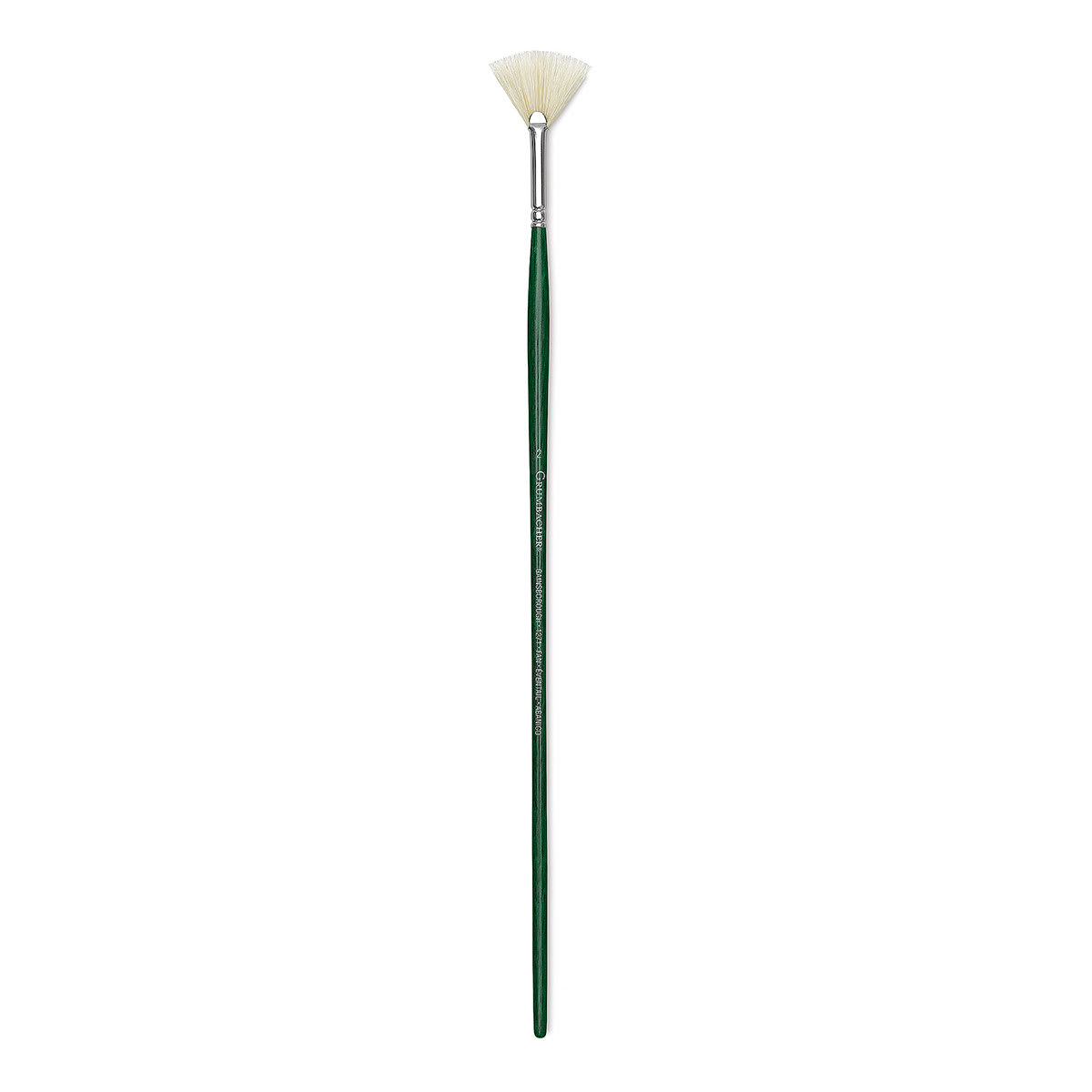 Grumbacher Gainsborough Brush - Fan, Long Handle, Size 2