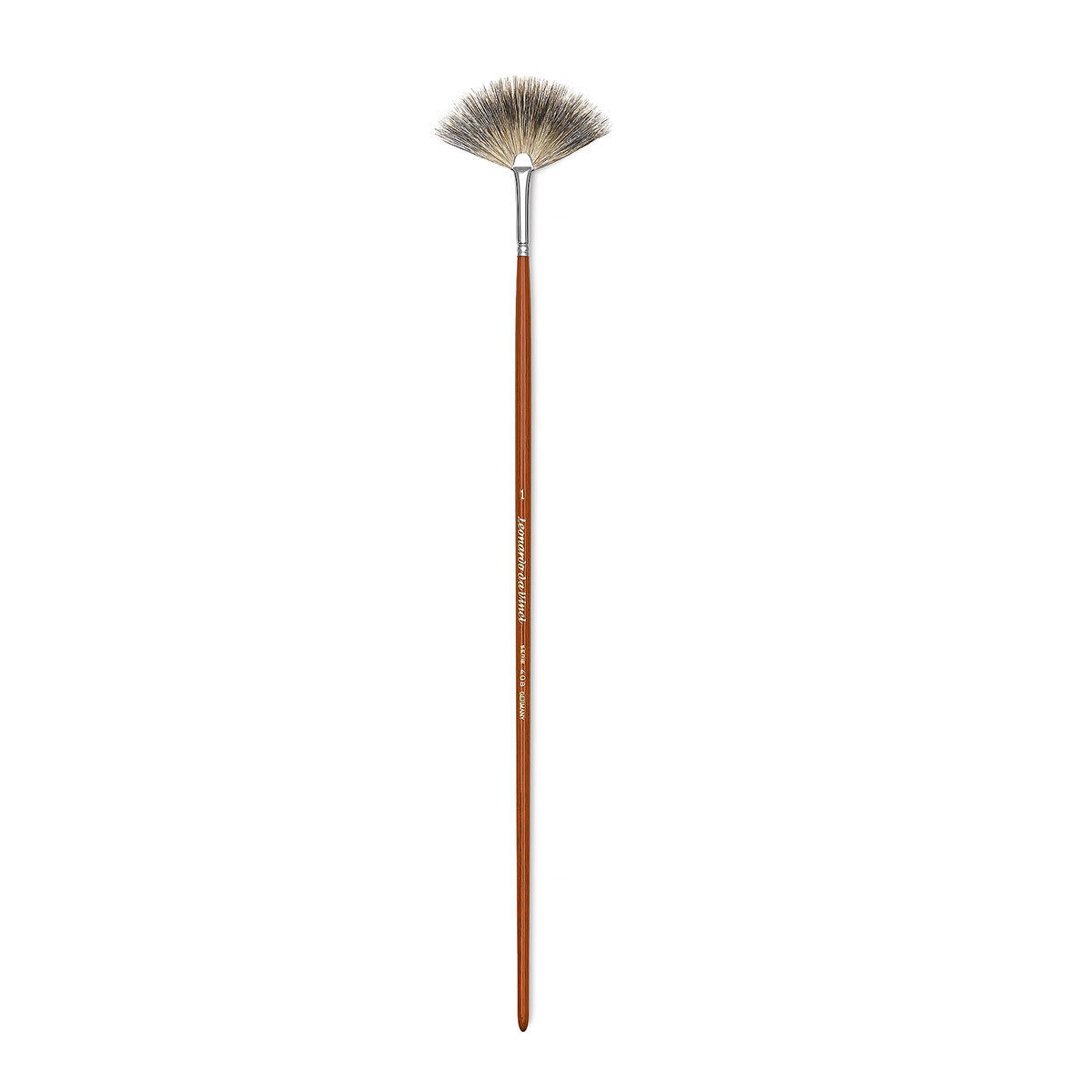 Da Vinci Pure Badger Brush - Fan Blender, Long Handle, Size 1