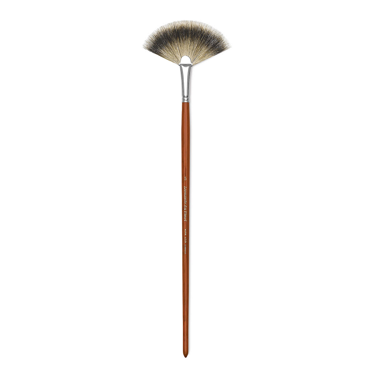 Da Vinci Pure Badger Brush - Fan Blender, Long Handle, Size 5