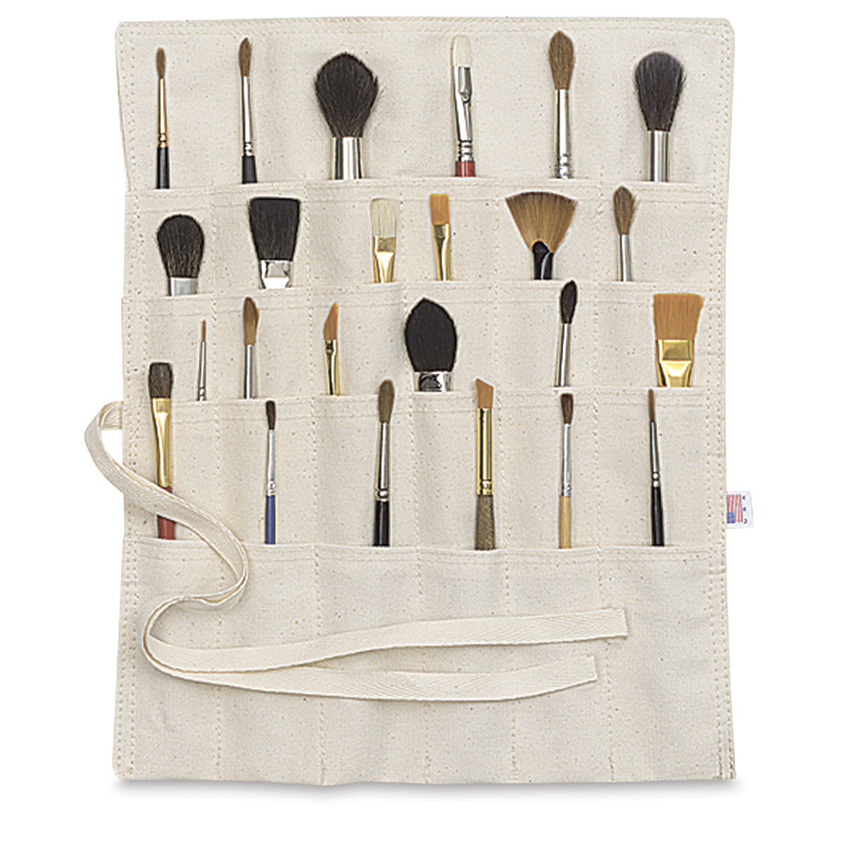 Canvas Brush Organizer - 12 1/2" x 12", Junior