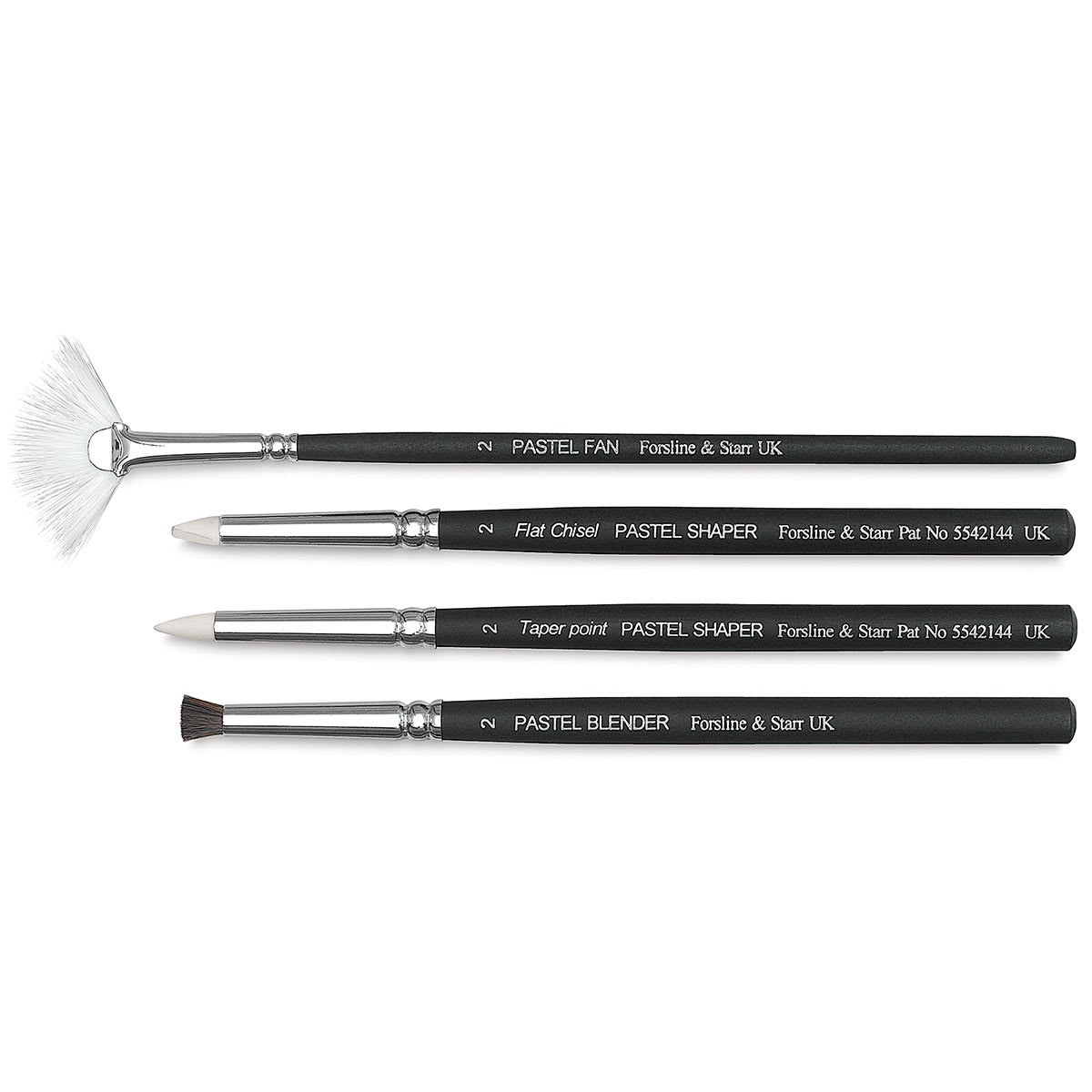 Pastel Blending Set - 3/16", Size 2, Set of 4