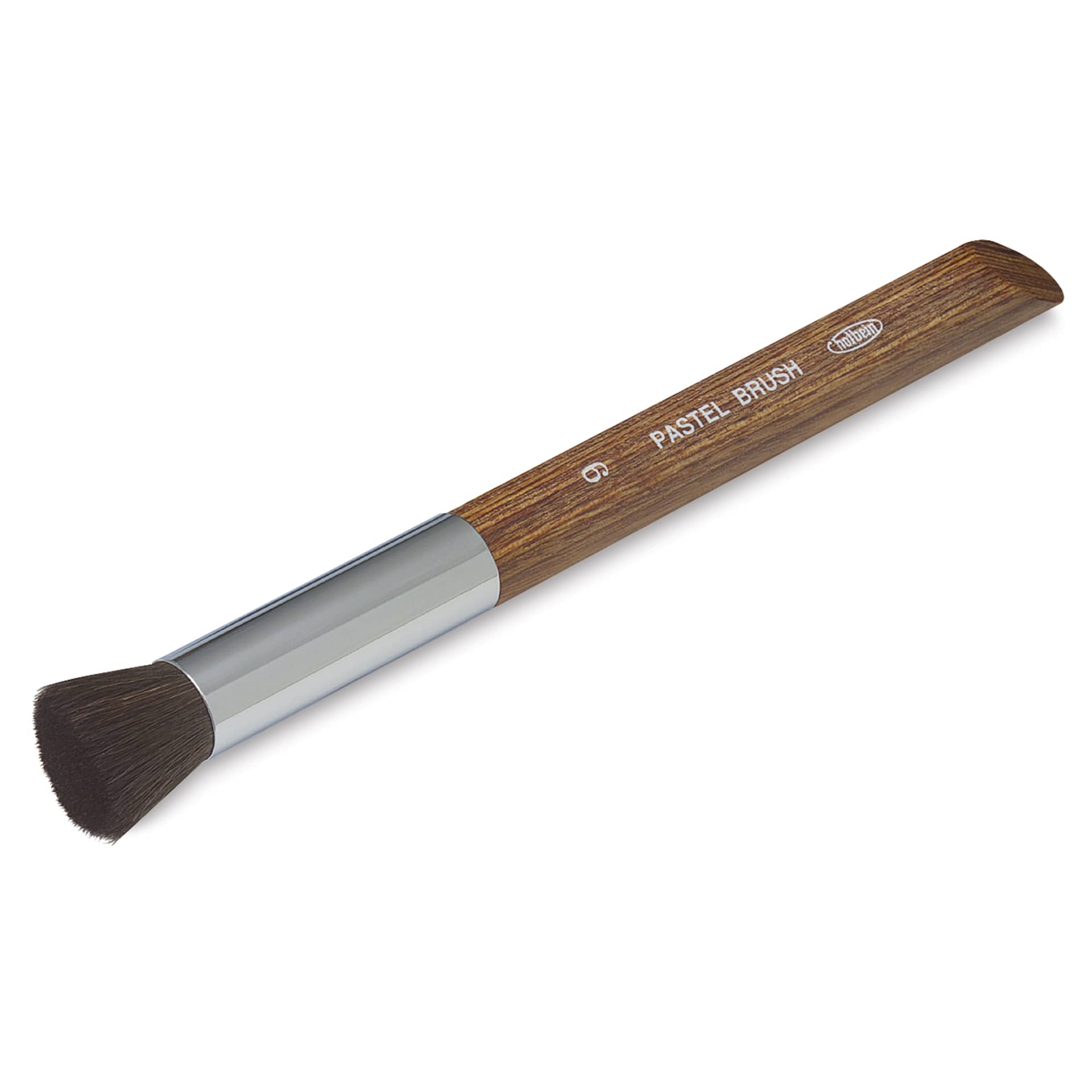 Holbein Pastel Brush - 7/16", Round Blender, Horse hair, laying down
