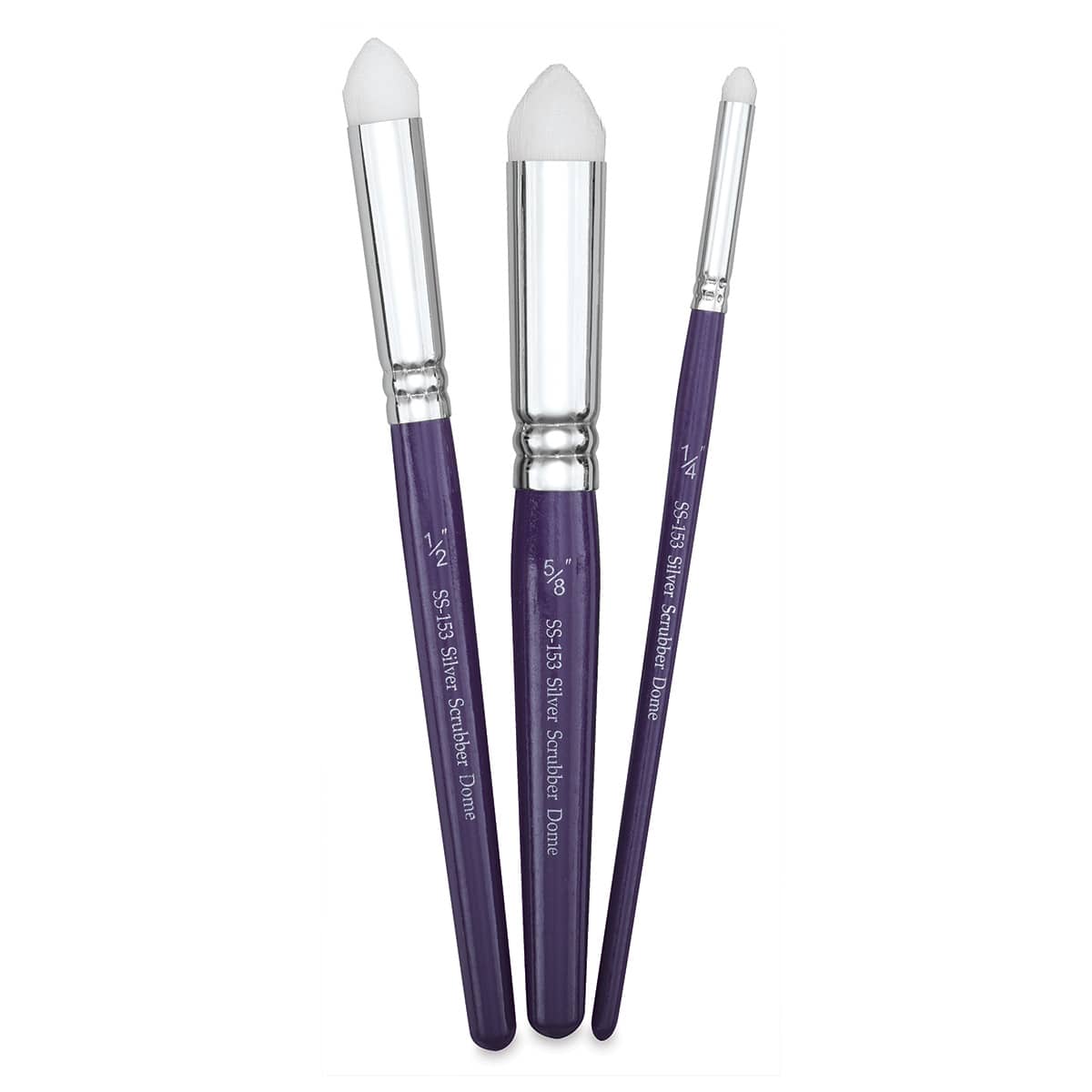 Silver Brush Silver Scrubber Sets