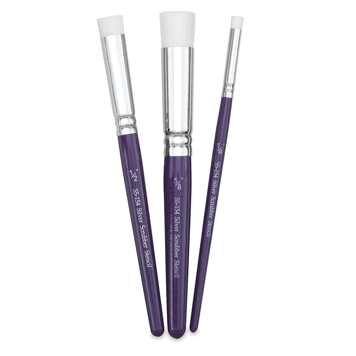Silver Brush Silver Scrubber Sets