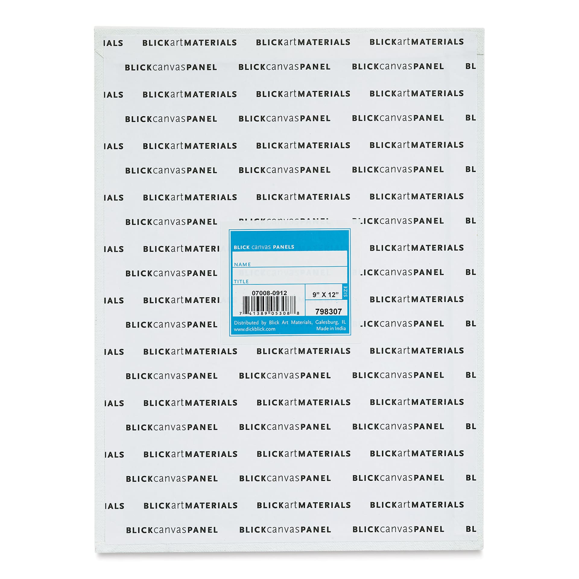 Blick Studio Cotton Canvas Panel - 9" x 12"