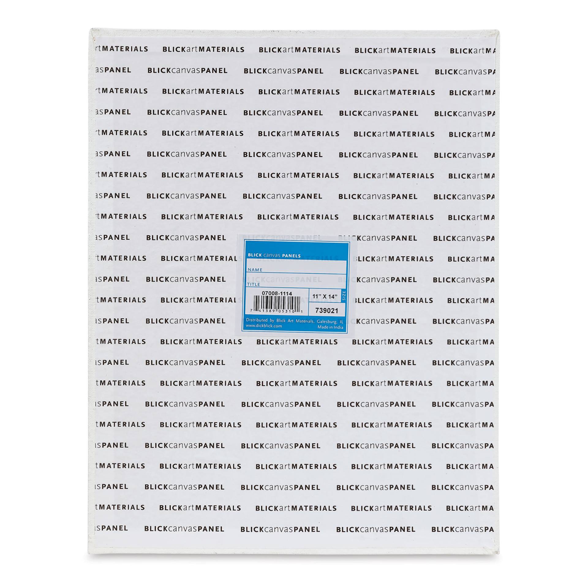 Blick Studio Cotton Canvas Panel - 11" x 14"