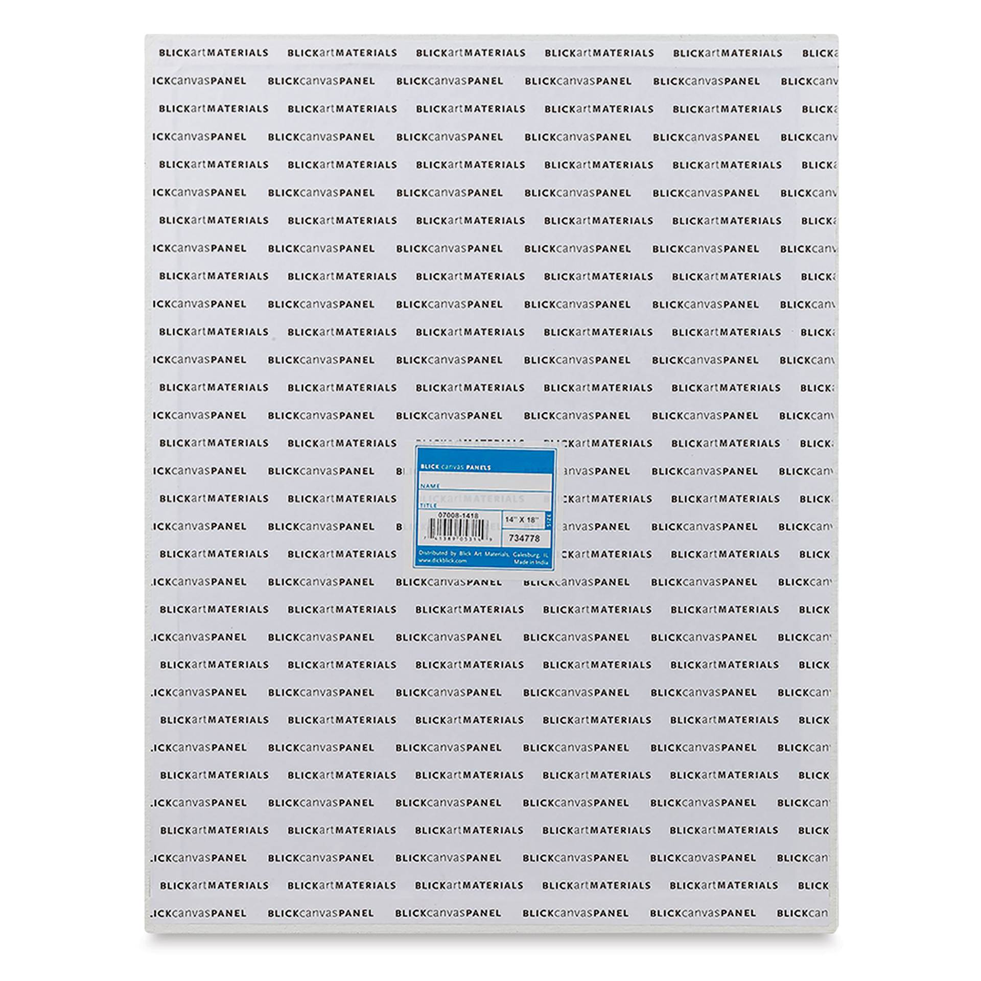 Blick Studio Cotton Canvas Panel - 14" x 18"