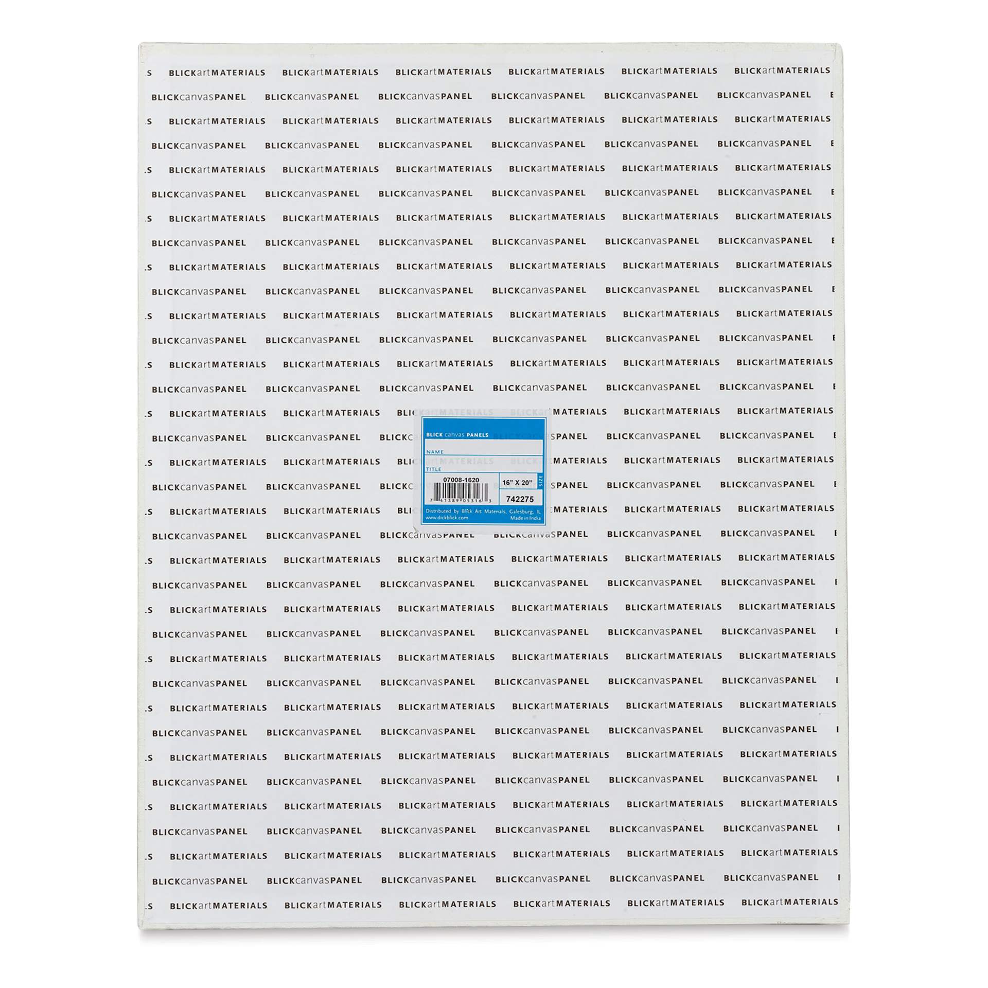 Blick Studio Cotton Canvas Panel - 16" x 20"