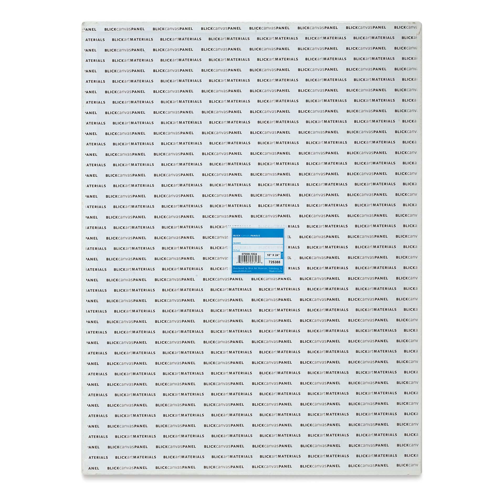 Blick Studio Cotton Canvas Panel - 18" x 24"