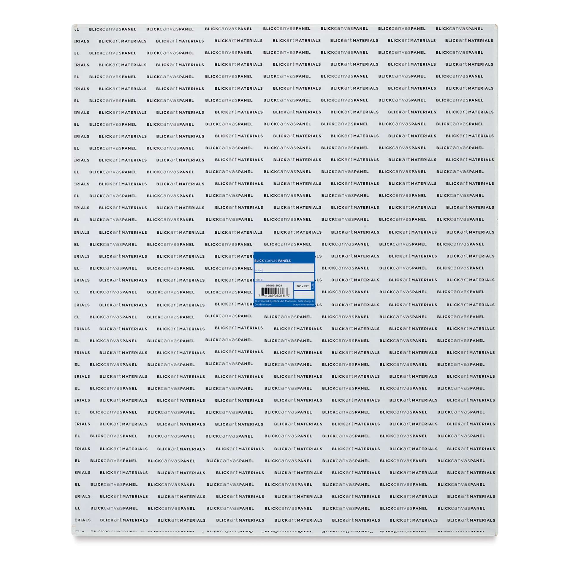 Blick Studio Cotton Canvas Panel - 20" x 24"