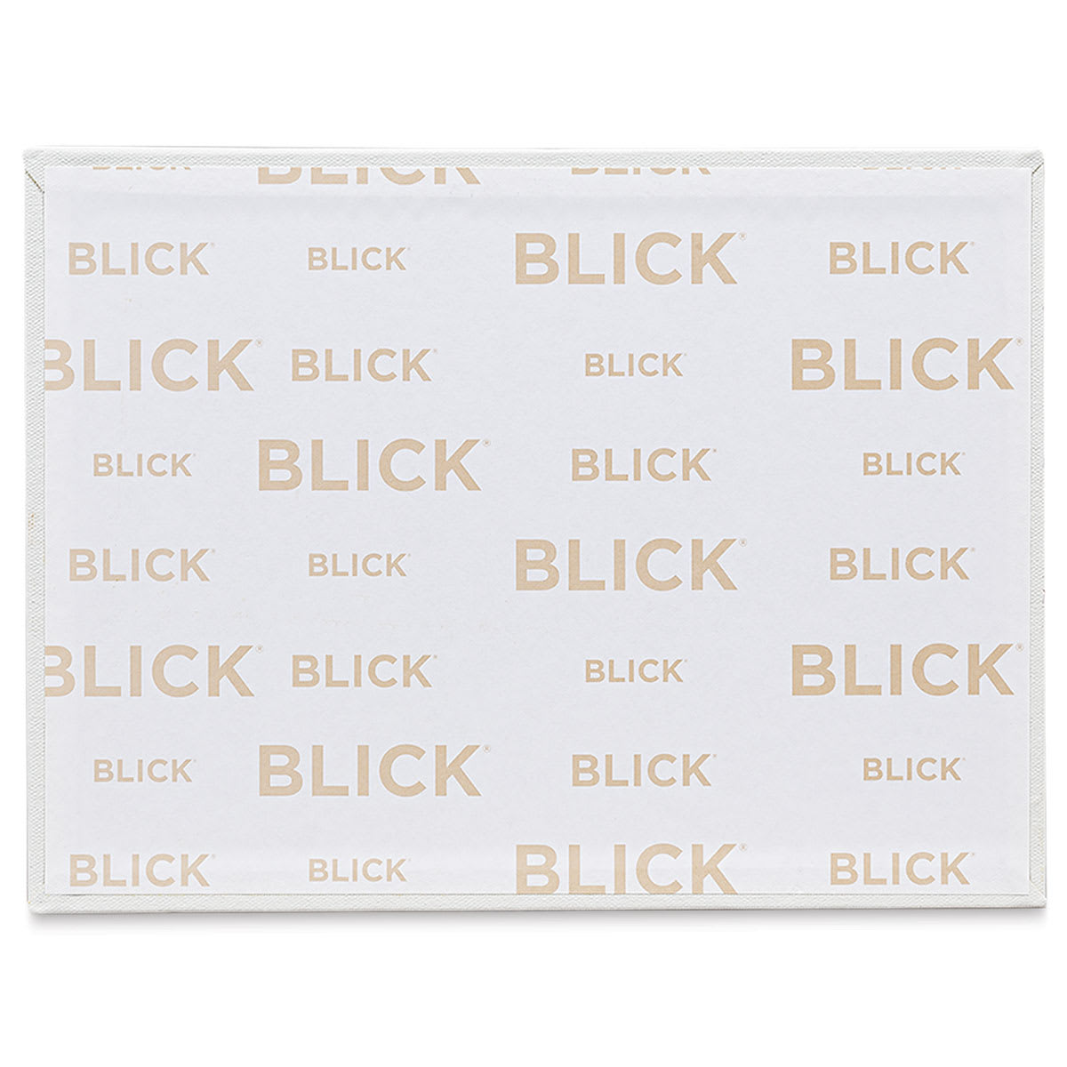 Back of a Blick Heavyweight Cotton Archival Panel - 9" x 12"