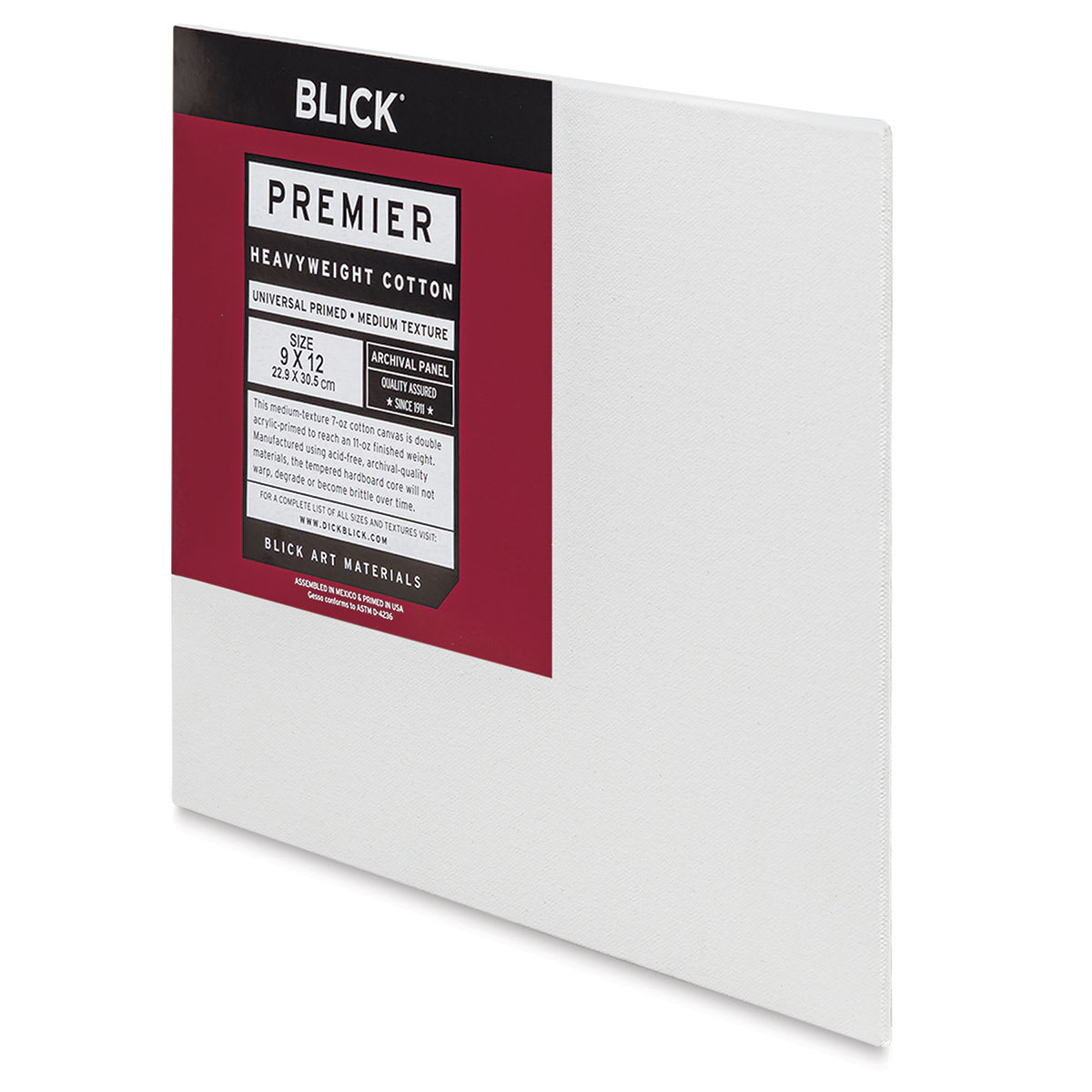 Blick Heavyweight Cotton Archival Panel - 9'' x 12''