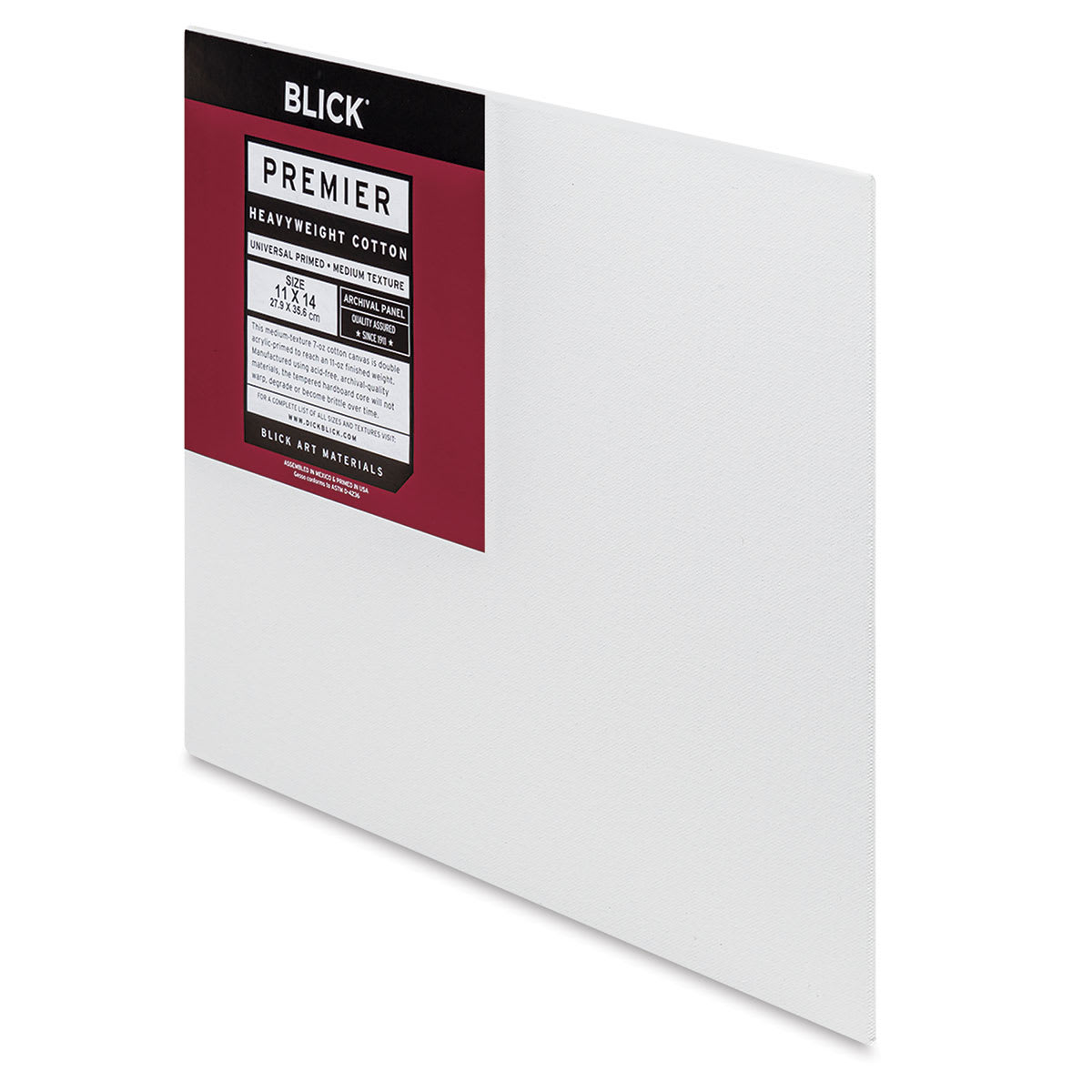 Blick Heavyweight Cotton Archival Panel - 11'' x 14''