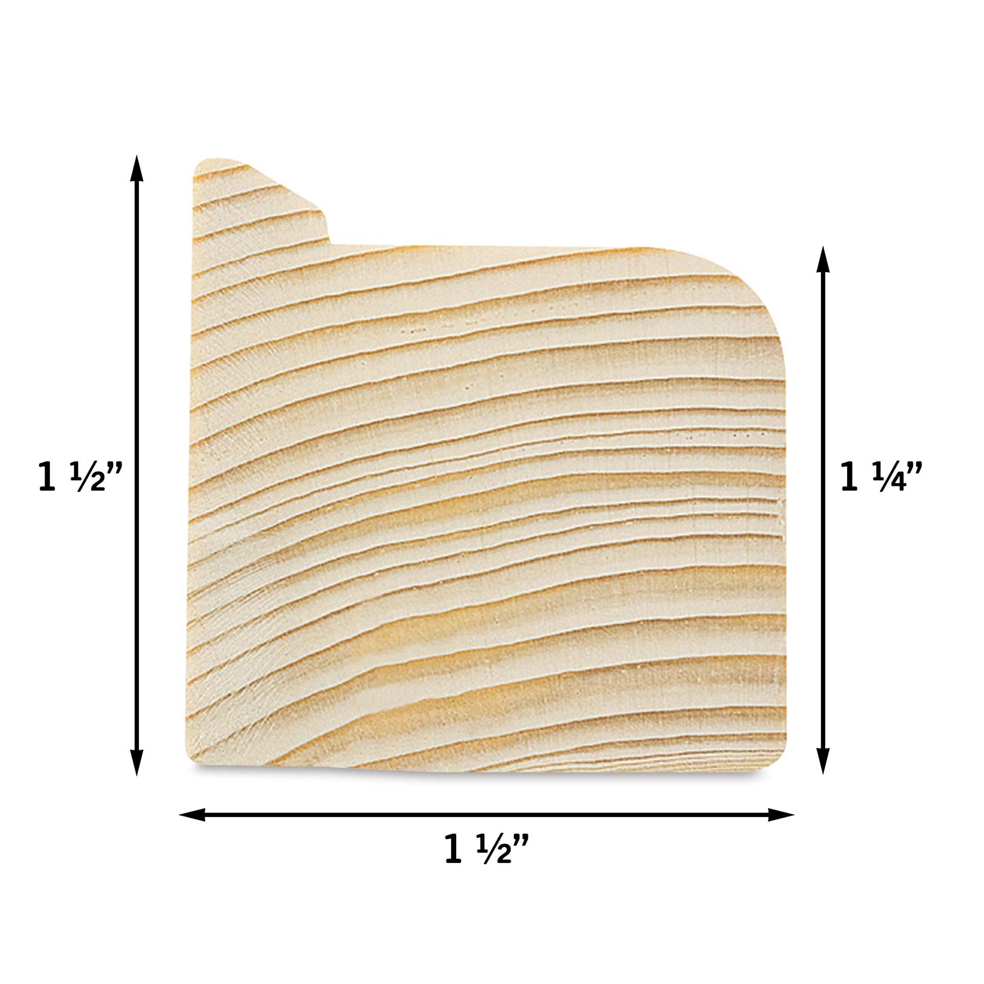 Blick Premier Stretched Cotton Canvas - Gallery Profile, Back-Stapled, 30" x 48" profile