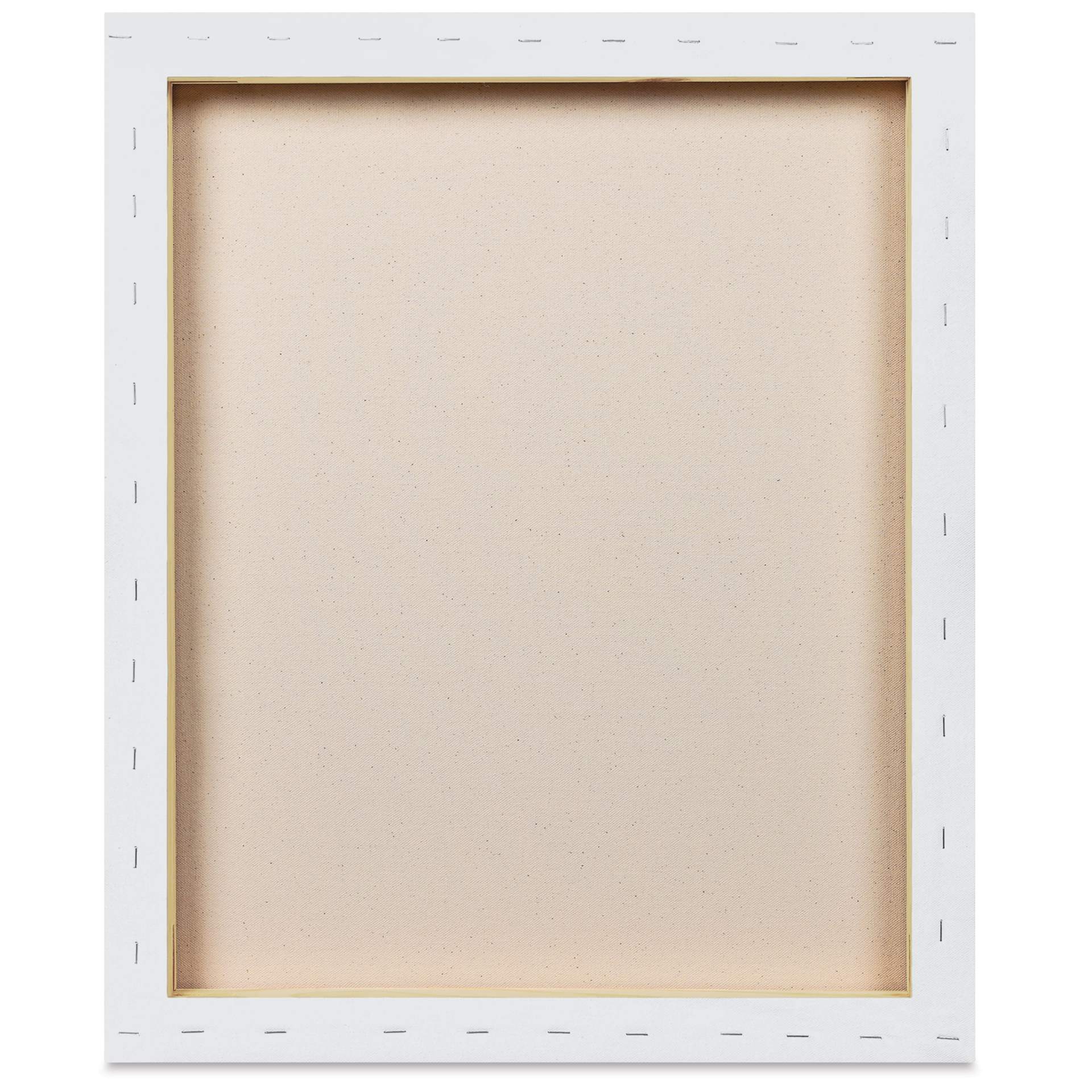 Blick Premier Stretched Cotton Canvas - Gallery Profile, Back-Stapled, 22" x 28" back
