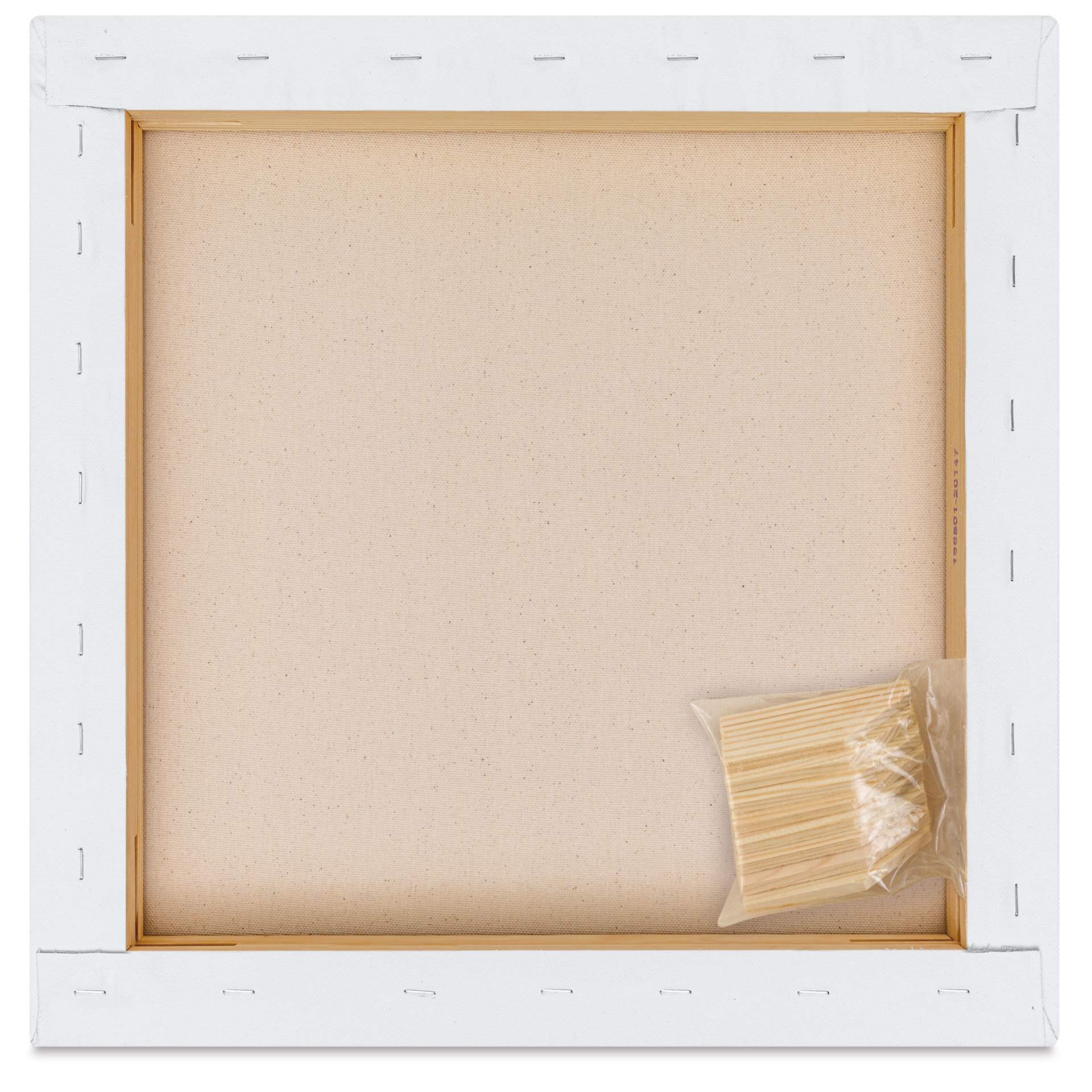 Blick Premier Stretched Cotton Canvas - Gallery Profile, Back-Stapled, 16" x 16" back