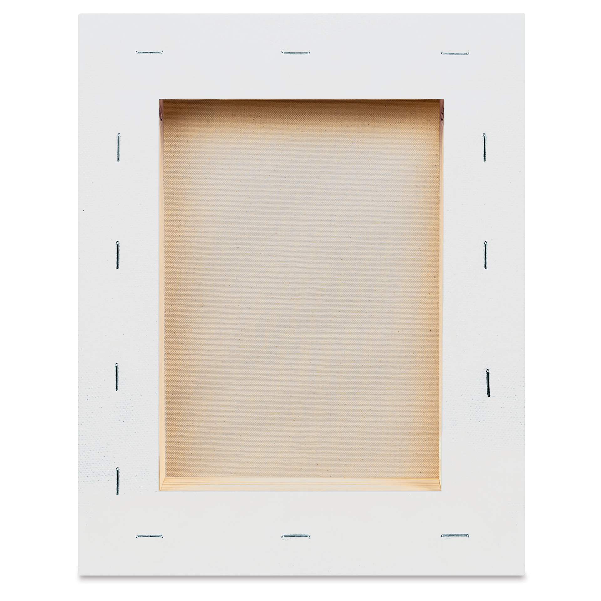 Blick Premier Stretched Cotton Canvas - Gallery Profile, Back-Stapled, 8" x 10" back