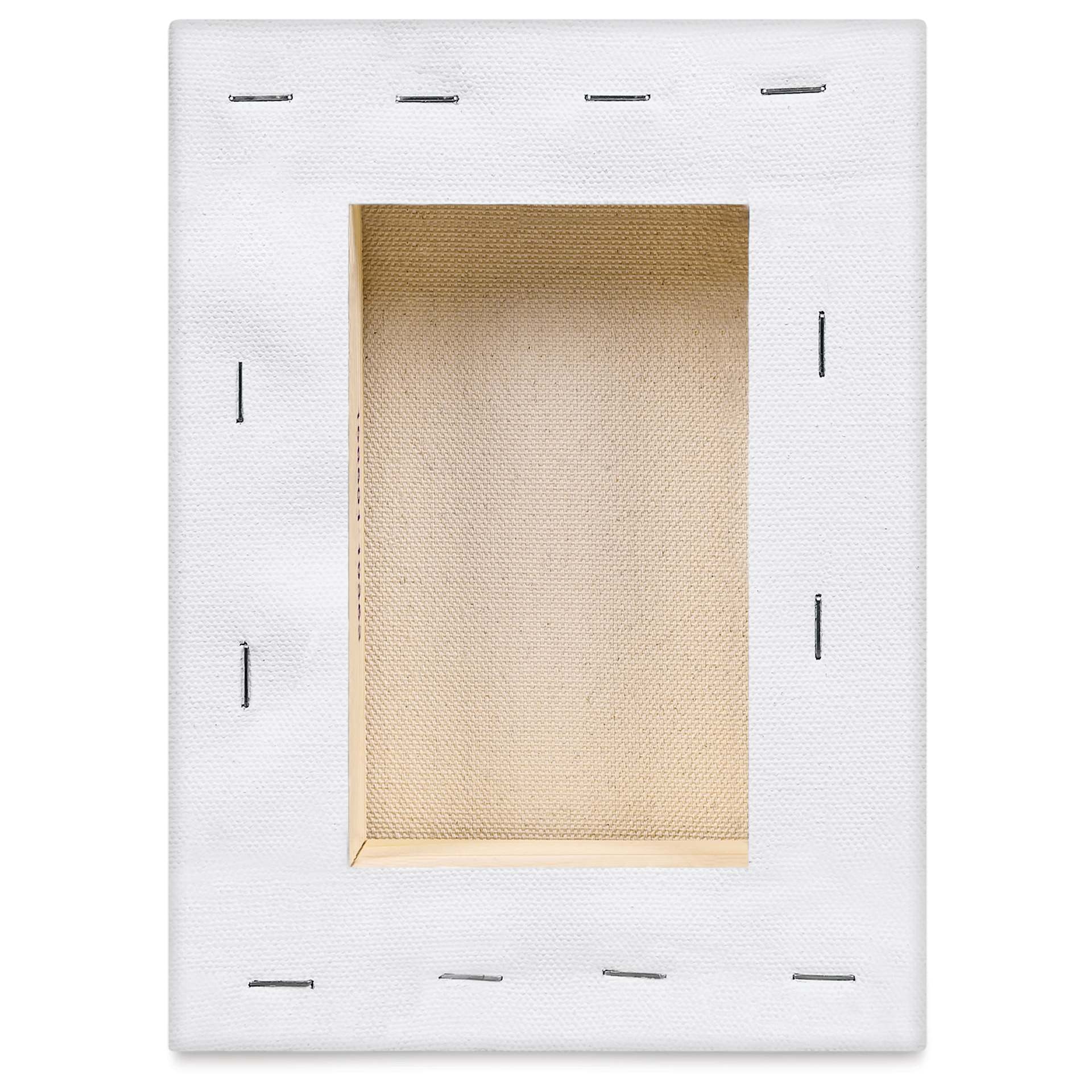Blick Premier Stretched Cotton Canvas - Gallery Profile, Back-Stapled, 6" x 8" back