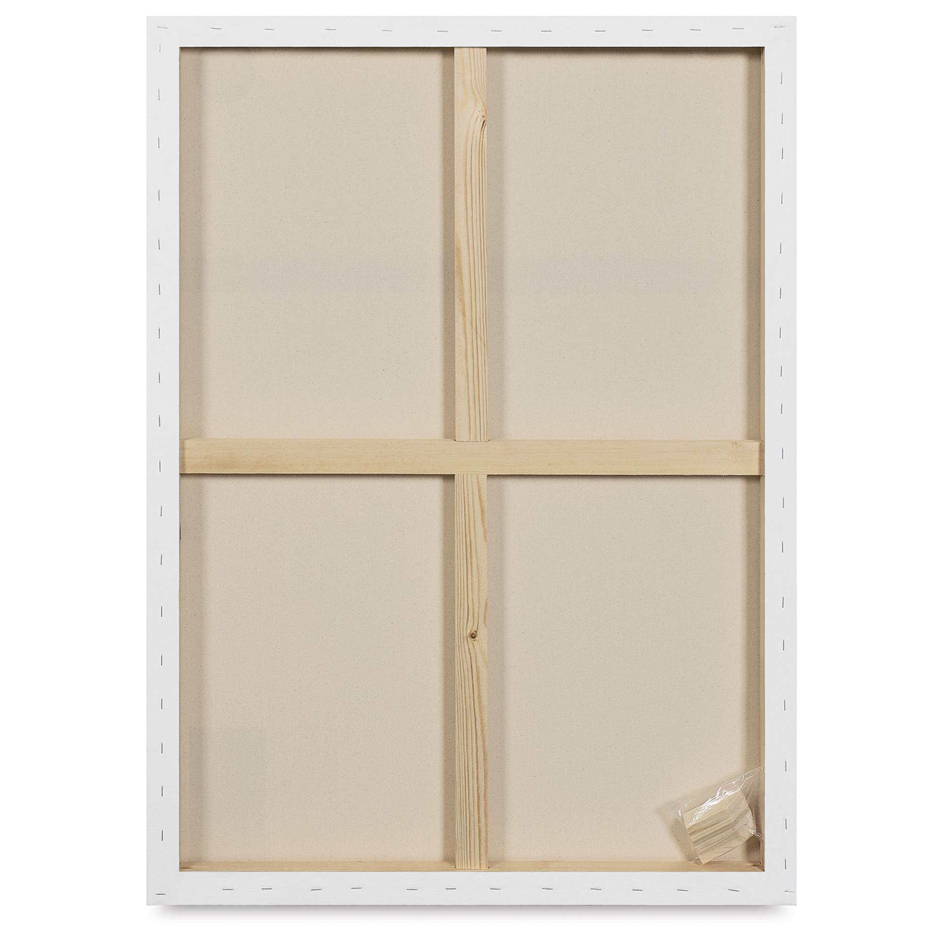 Blick Premier Stretched Cotton Canvas - Gallery Profile, Back-Stapled, 30" x 40" back
