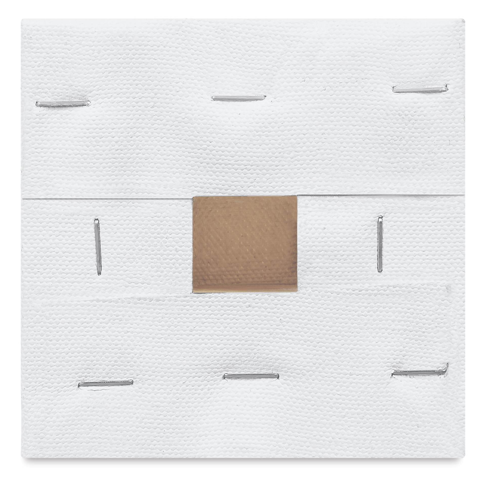 Blick Premier Stretched Cotton Canvas - Gallery Profile, Back-Stapled, 4" x 4" back