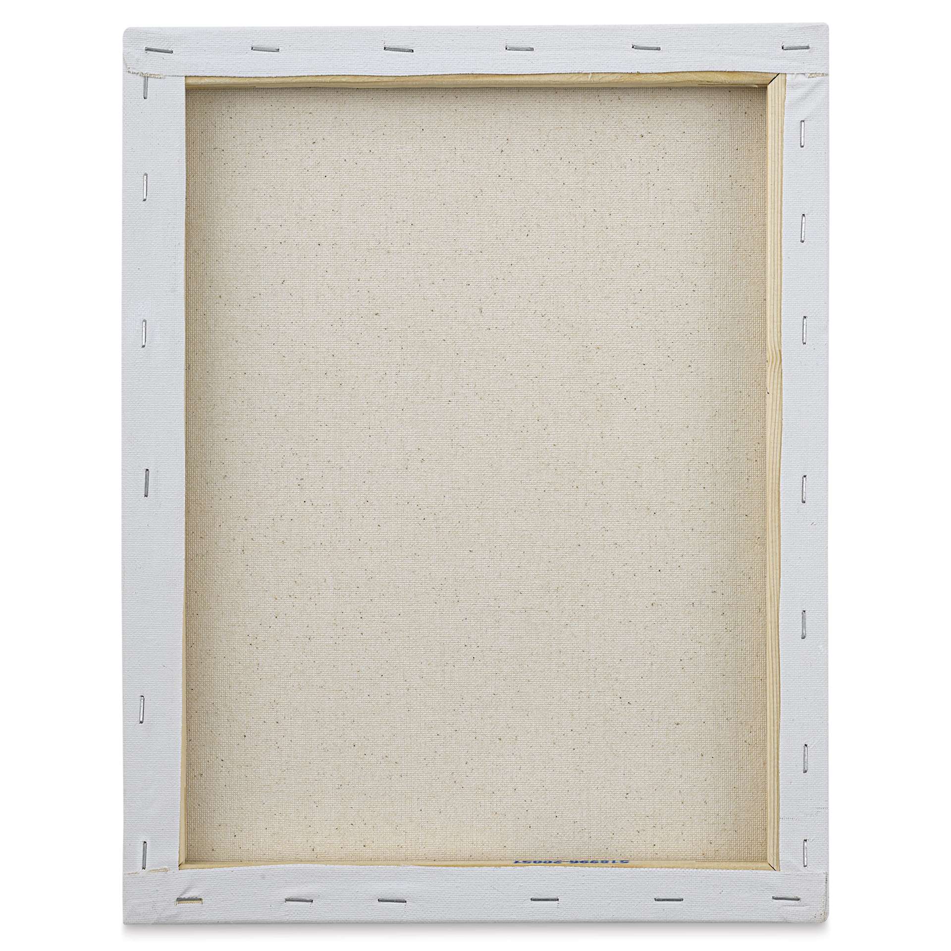 Back of a single canvas