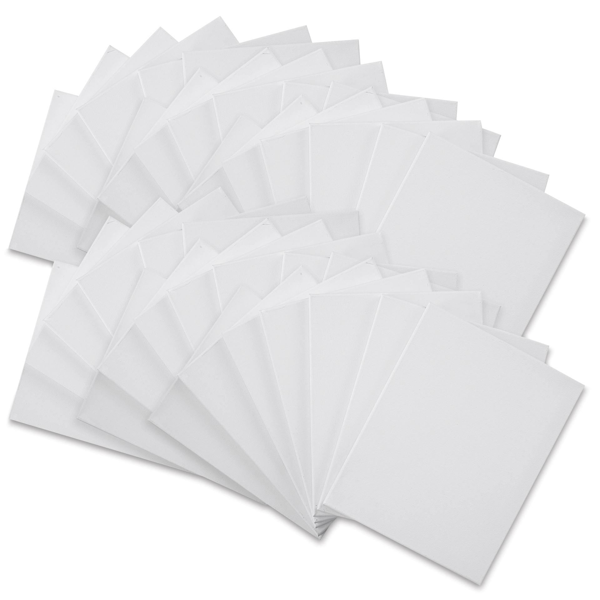 Blick Super Value Canvas Pack - 11" x 14", Pkg of 40 fanned out