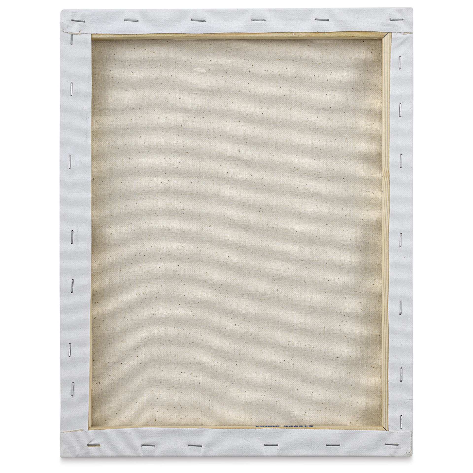 Back of a single canvas