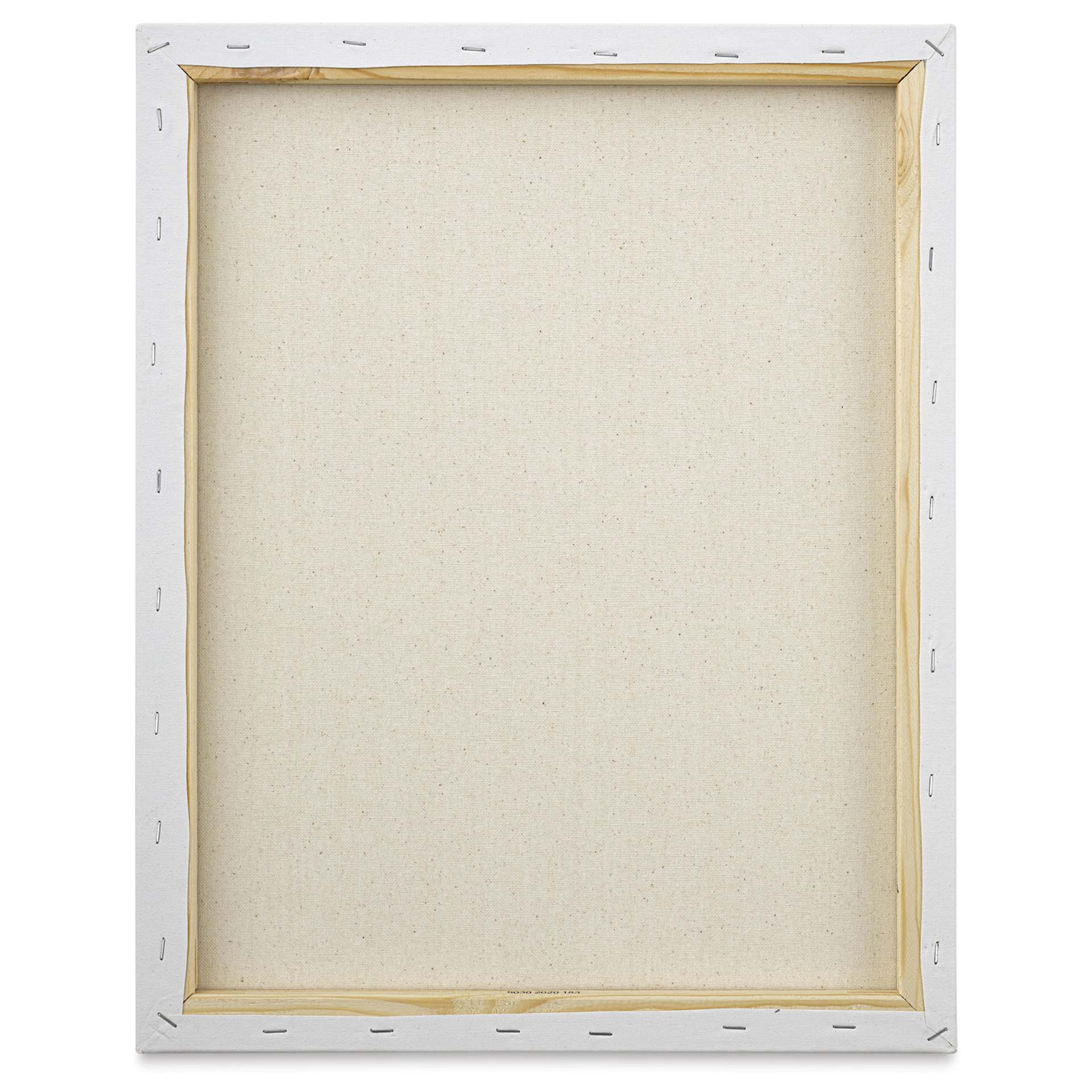 Back of a single canvas