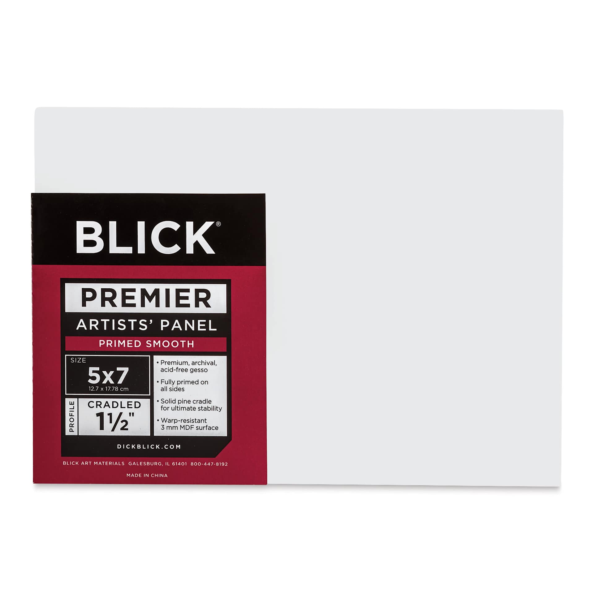 Blick Premier Artists' Panel - Gallery Cradle, 1-1/2", 5" x 7"
