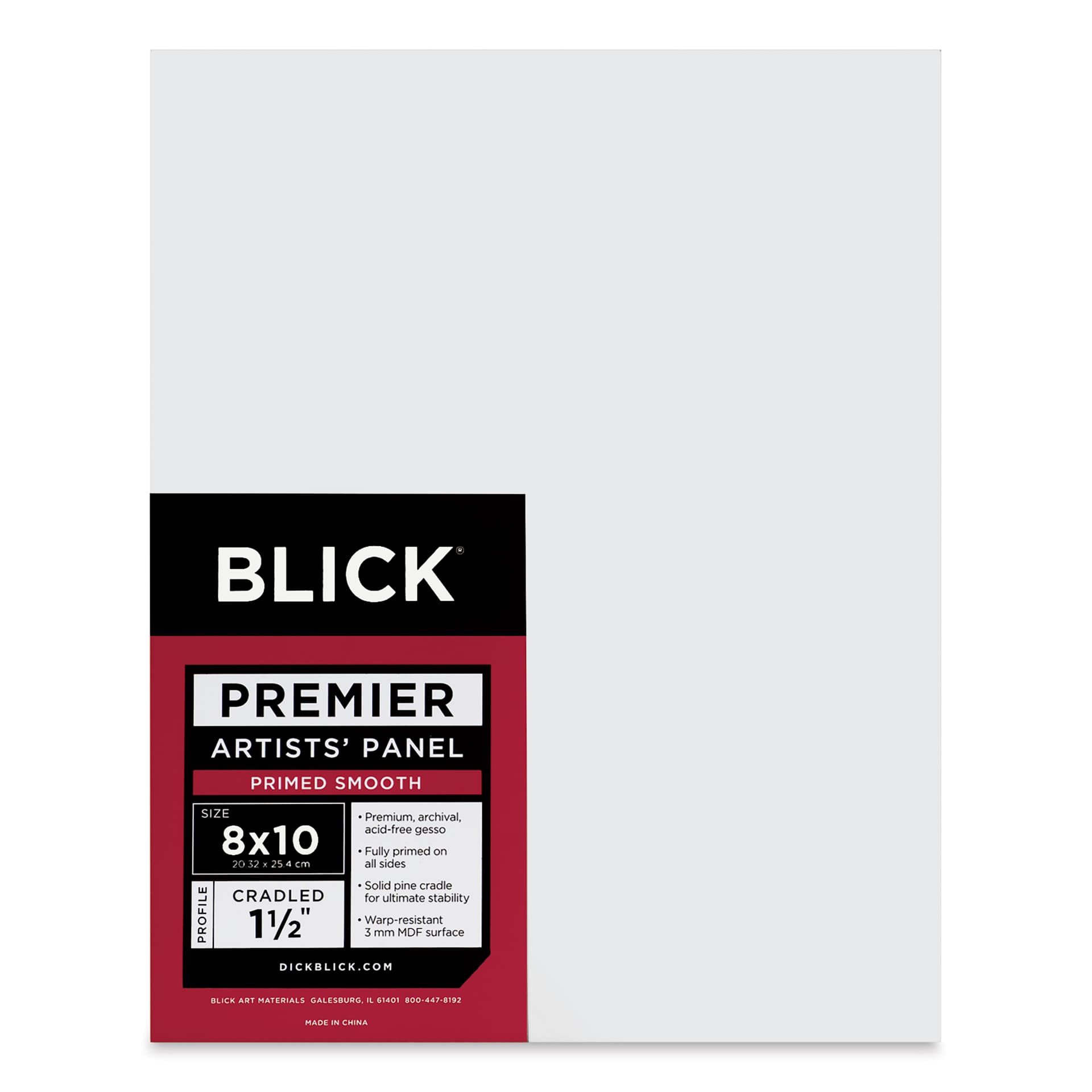 Blick Premier Artists' Panel - Gallery Cradle, 1-1/2", 8" x 10"