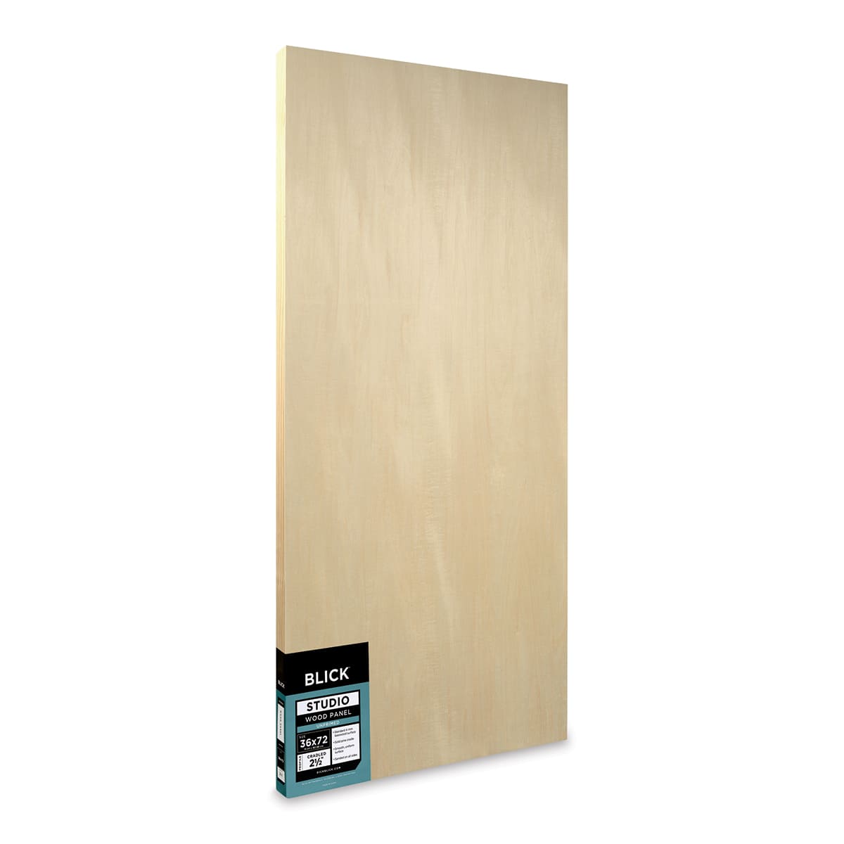 Blick Studio Artists' Wood Panels - Extra Deep Cradle Panel, 36" x 72", 2-1/2" Cradle